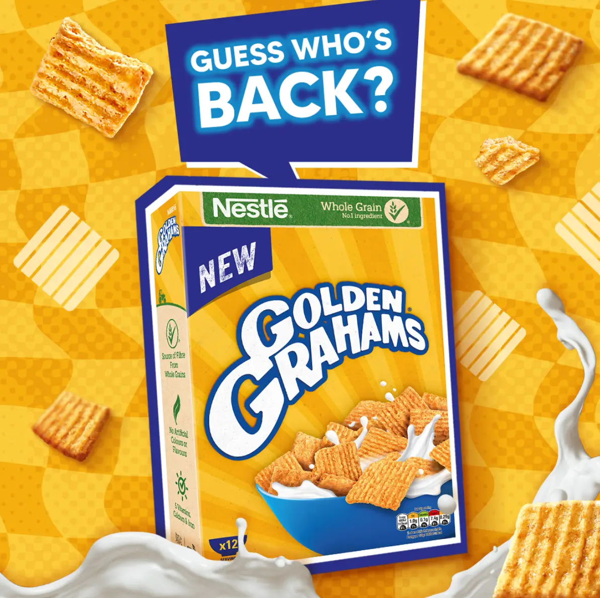 Nestlé announced the cereal's return (Instagram/@nestlecerealsuk)