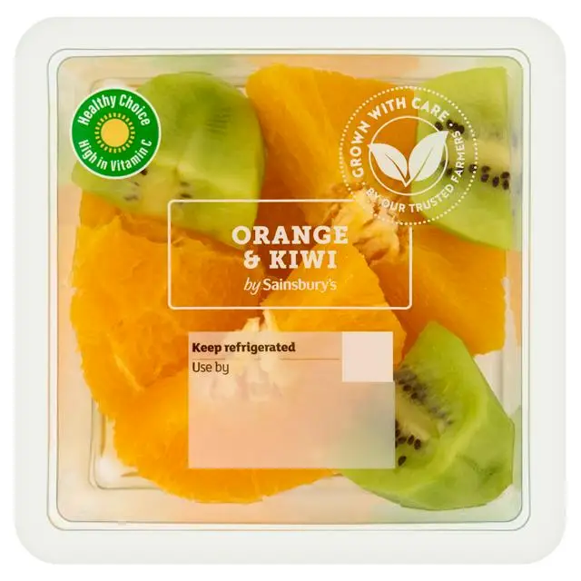 240g Orange & Kiwi pots from Sainsbury's are being recalled, among other items (Sainsbury's)
