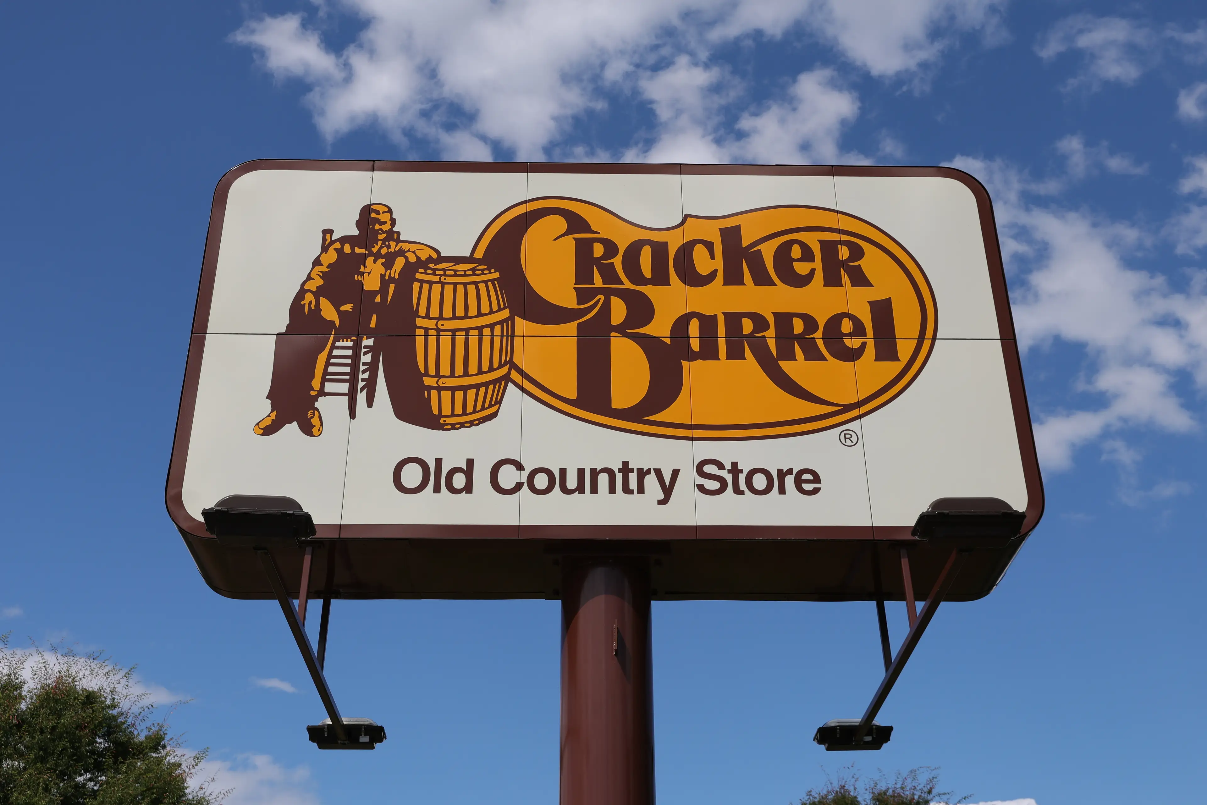 Cracker Barrel changed its logo back following criticism from fans (Paul Weaver/SOPA Images/LightRocket via Getty Images)
