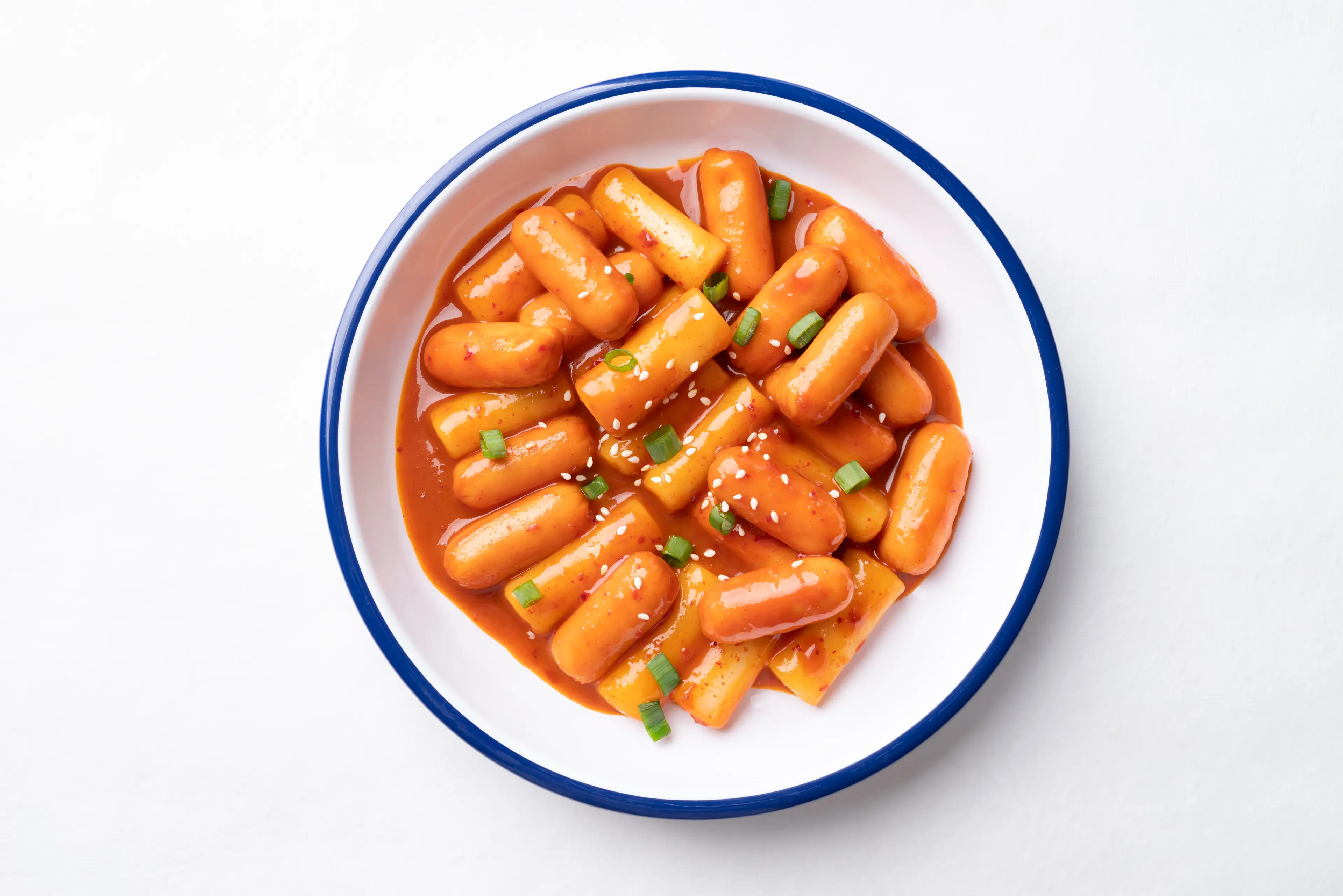 You can order a faux version of Tteokbokki from the 'dopamine sites' to help reduce food cravings (Getty Stock Image)