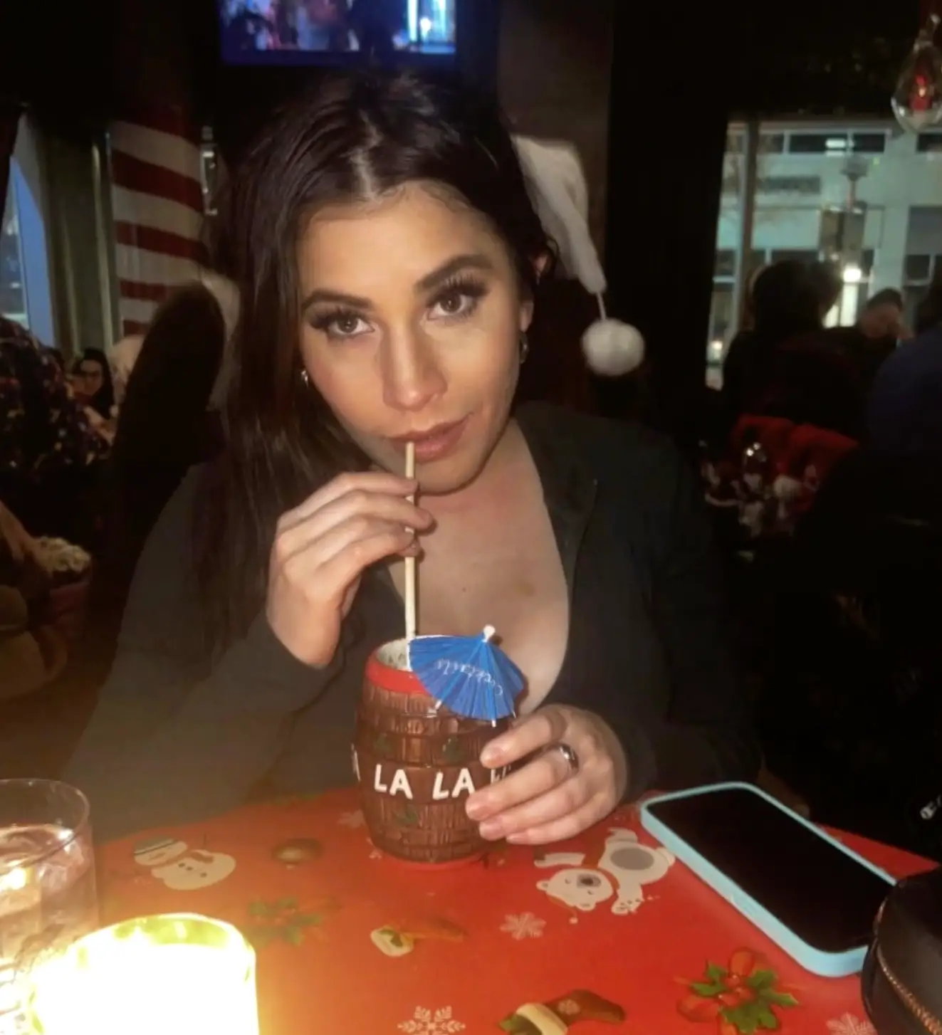 There was no indication that the drink Ashley was drinking was dangerous (Inside Edition)