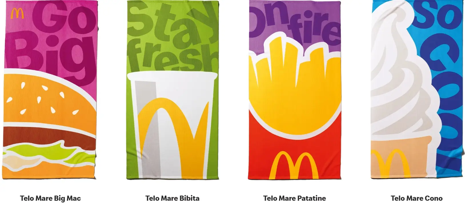 A great way to repel unwanted advances at the beach (McDonald's)