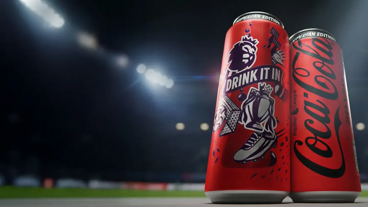 Both the can and the Premier League promotion are limited edition (The Coca-Cola Company)