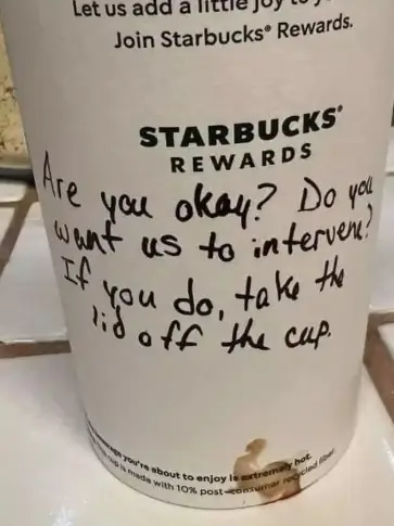 The Starbucks worker's note - Call to Activism via X