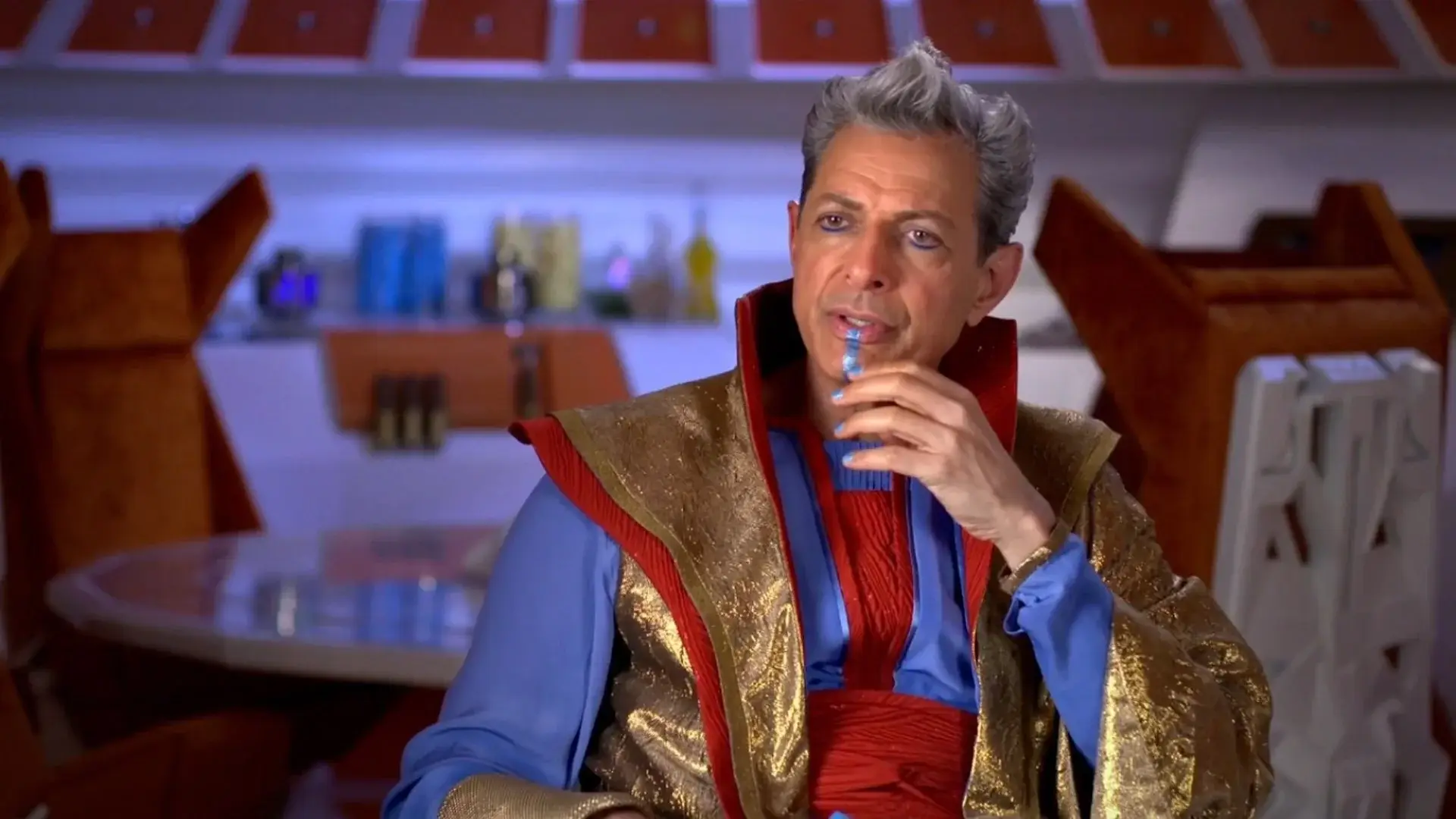 The Marvel and Wicked star said he enjoys eating savoury dishes with sweet items (Disney)