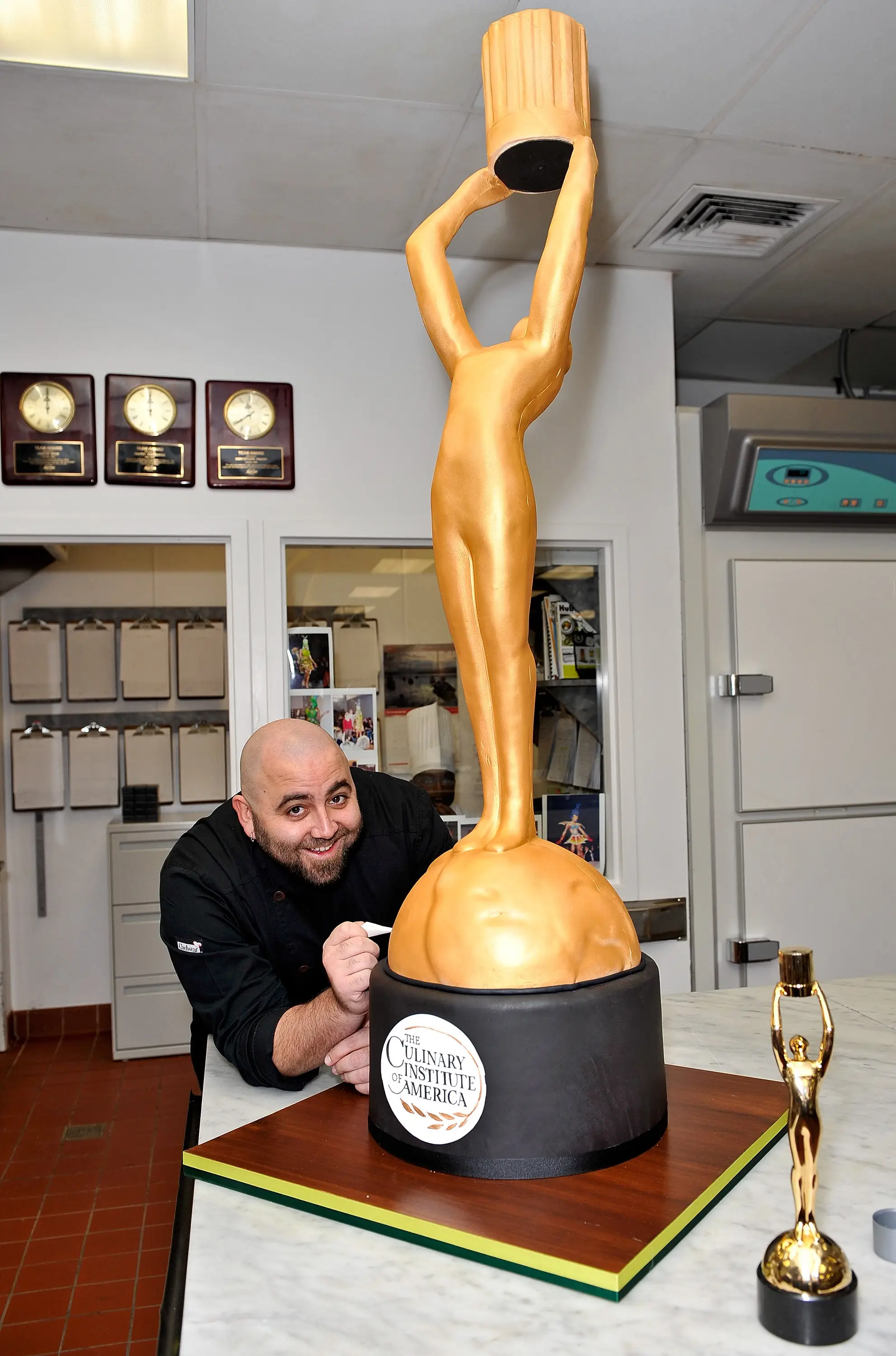 The celebrated cake maker said he didn't name his son after an early 2000s cartoon (D Dipasupil/FilmMagic)