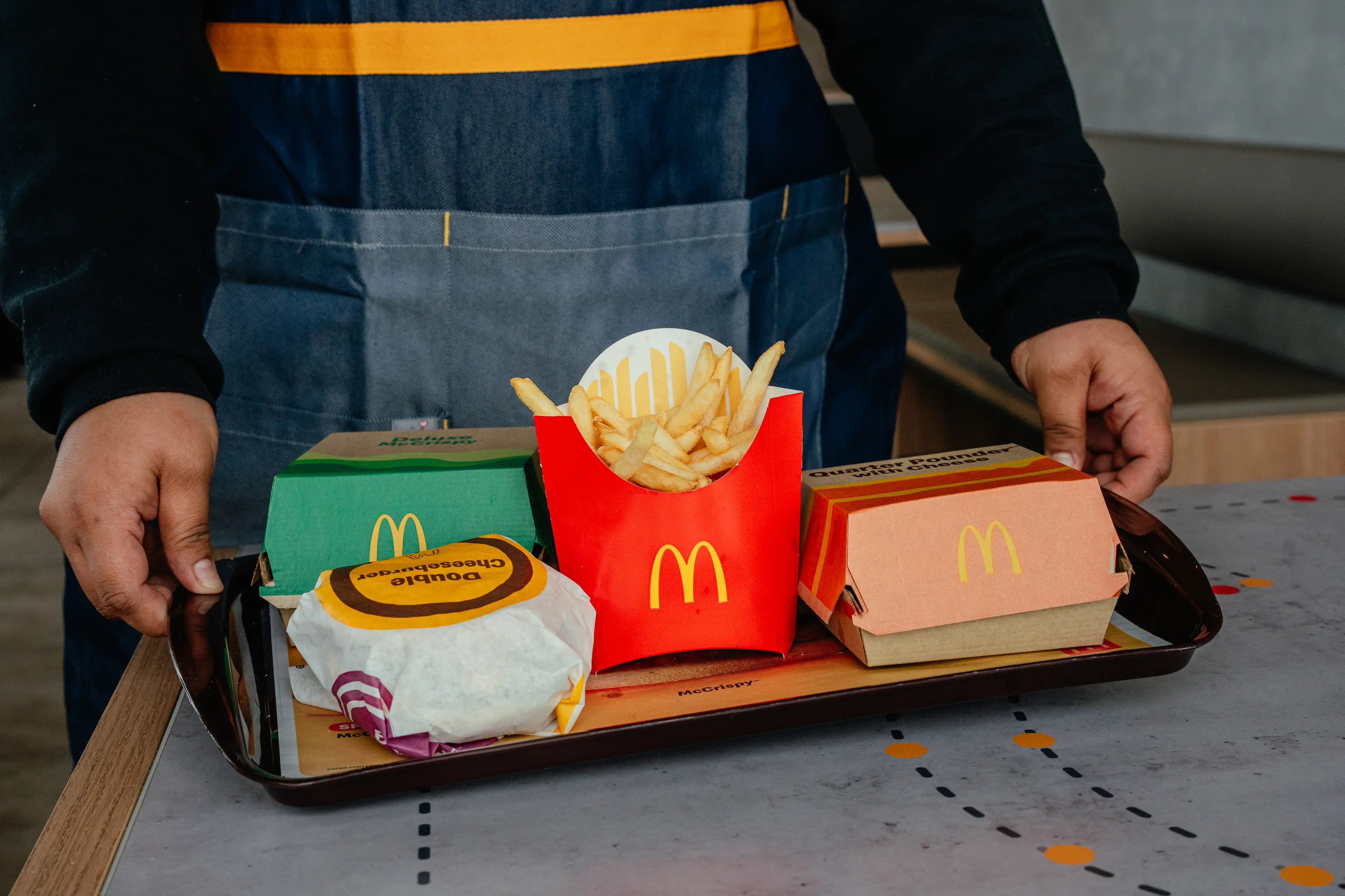 McDonald's has 'reviewed' an employee discount scheme for the first time in a decade (Jamie Kelter Davis/Bloomberg via Getty Images)