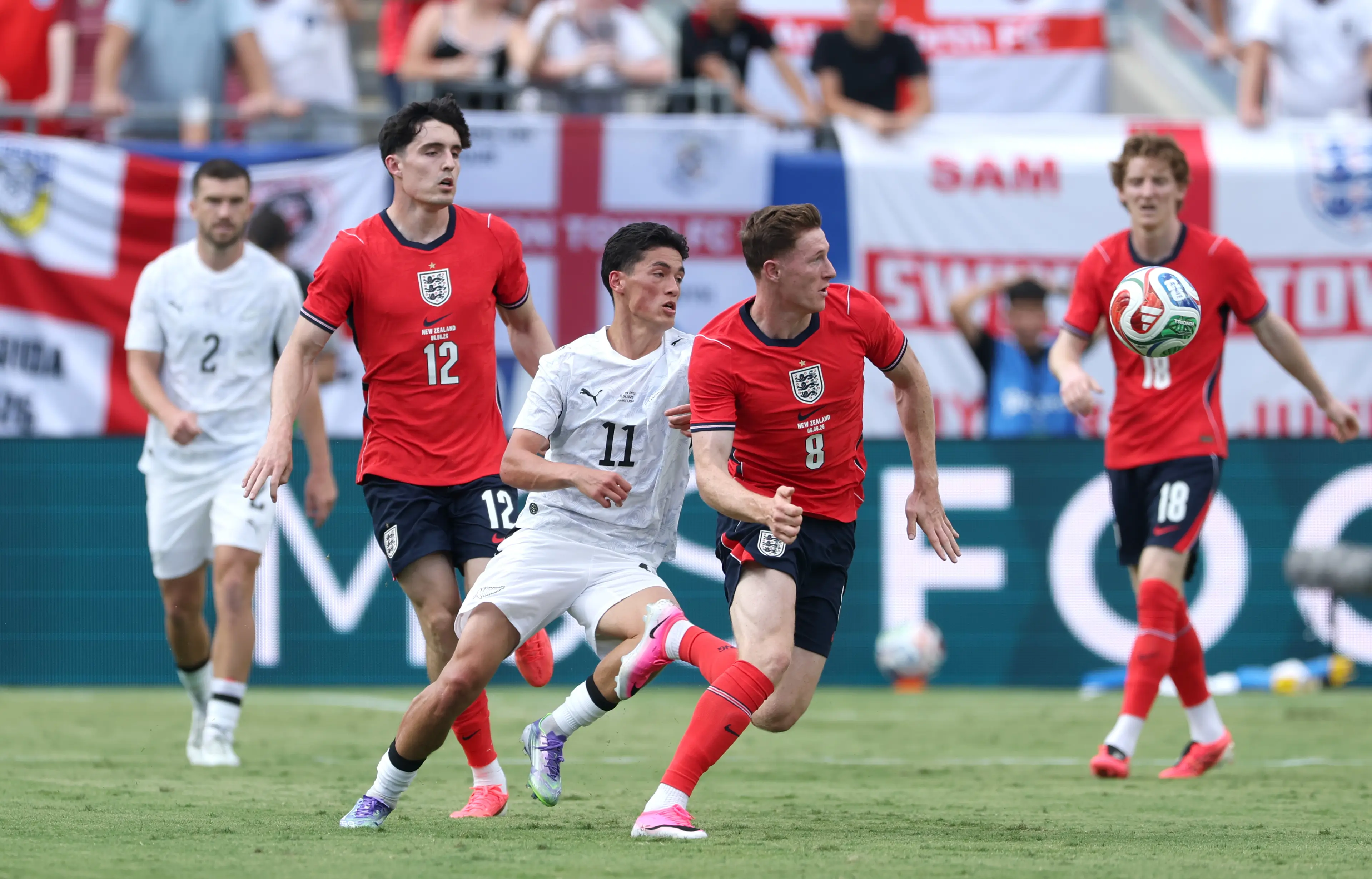 The internet was outraged to hear how much drinks cost during England's 1-0 win over New Zealand (Richard Pelham/Getty Images)