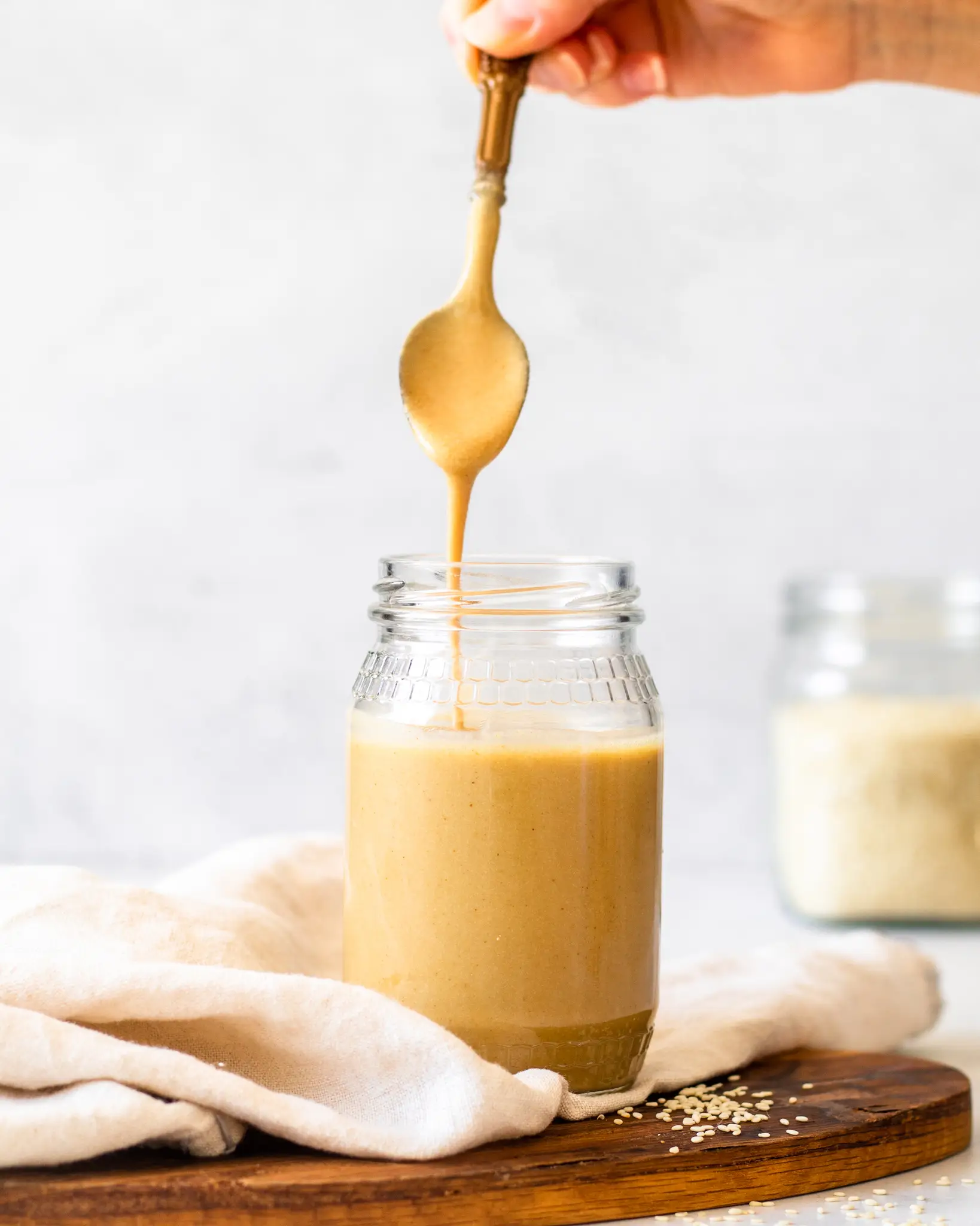 Tahini is rich in calcium, magnesium and phosphorous (Tanika Tavares / 500px/Getty Images)