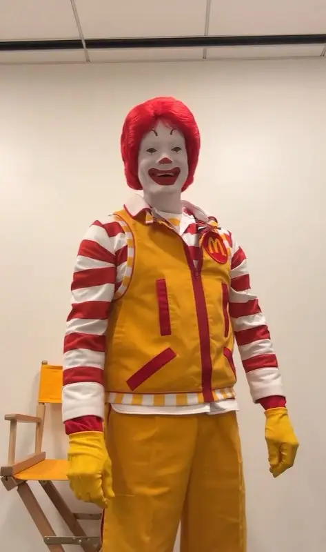 Ronald has been featured on the official McDonald's Instagram account.