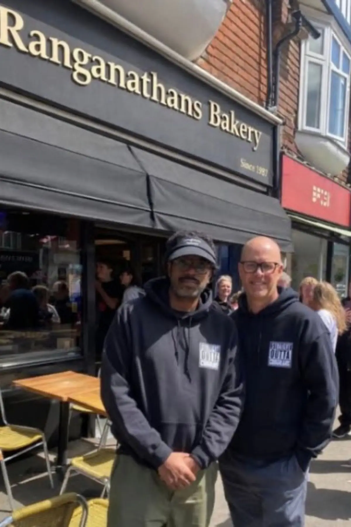BBC Radio 2 DJ Romesh Ranganathan became a business co-owner in 2024 (Instagram/@coughlansbakery)