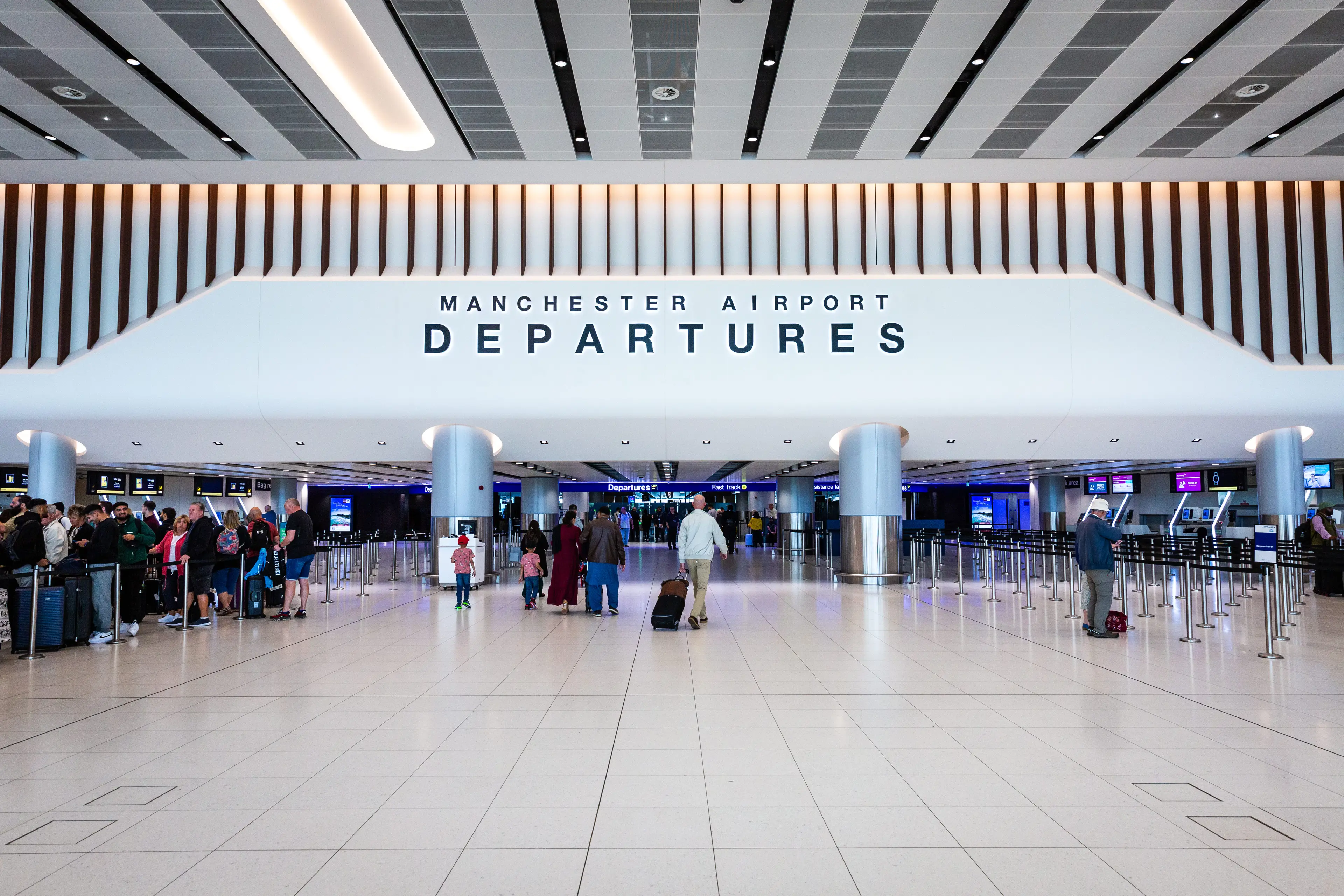 Manchester Airport is seeing 'concerning' levels of prohibited items being imported into the country (Getty Stock Image)