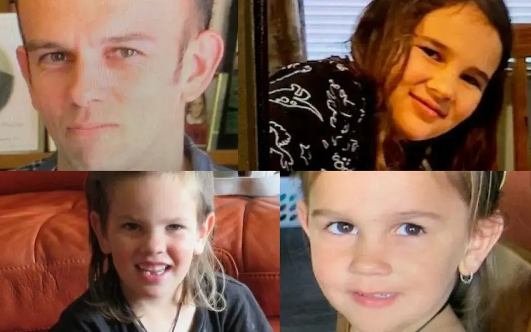 (Clockwise from top left) Tom Phillips, Jayda Phillips, Ember Phillips and Maverick Callam-Phillips (NZ Police)