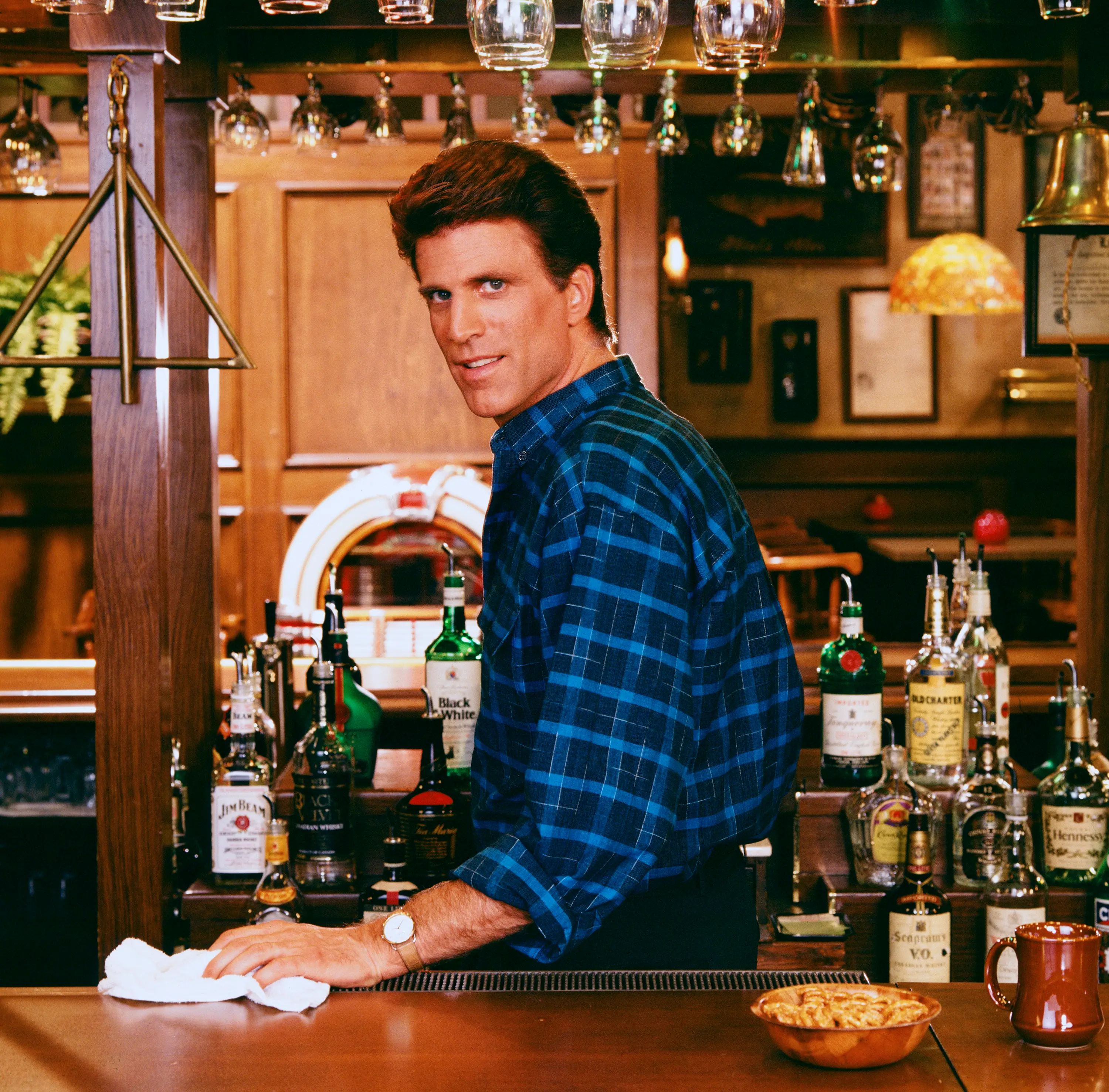 Ted Danson played a bartender on the sitcom Cheers (NBCU Photo Bank/NBCUniversal via Getty Images via Getty Images)