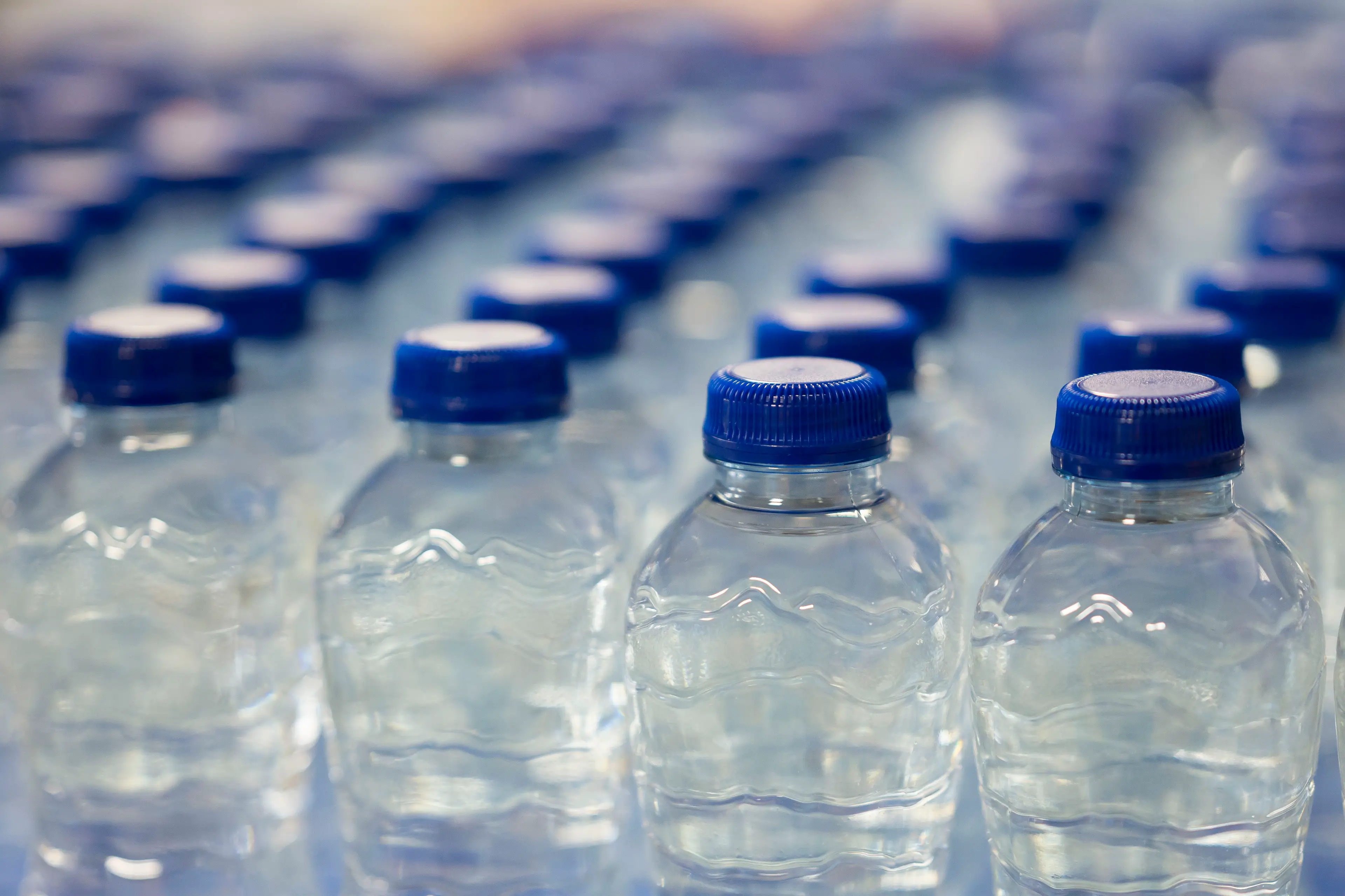 Drinking bottled water from a plastic bottle has been advised against.