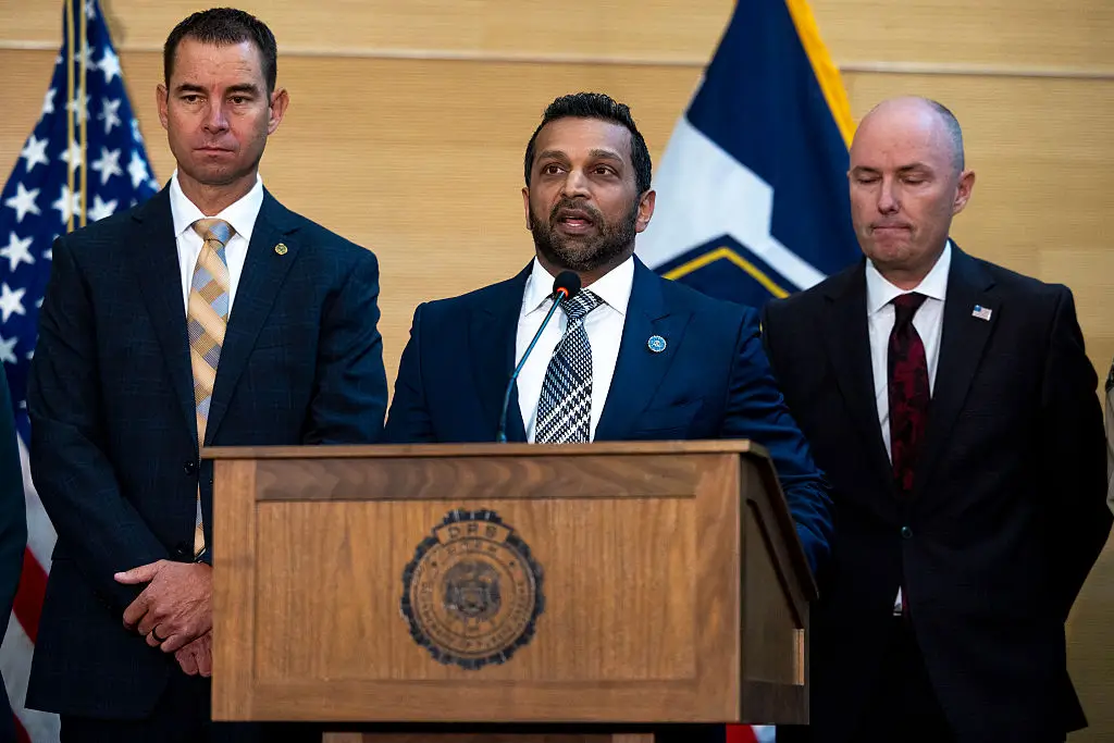 FBI director, Kash Patel, has been called out after making a major error about the Charlie Kirk shooter suspect, Tyler Robinson (Michael Ciaglo / Stringer / Getty Images)