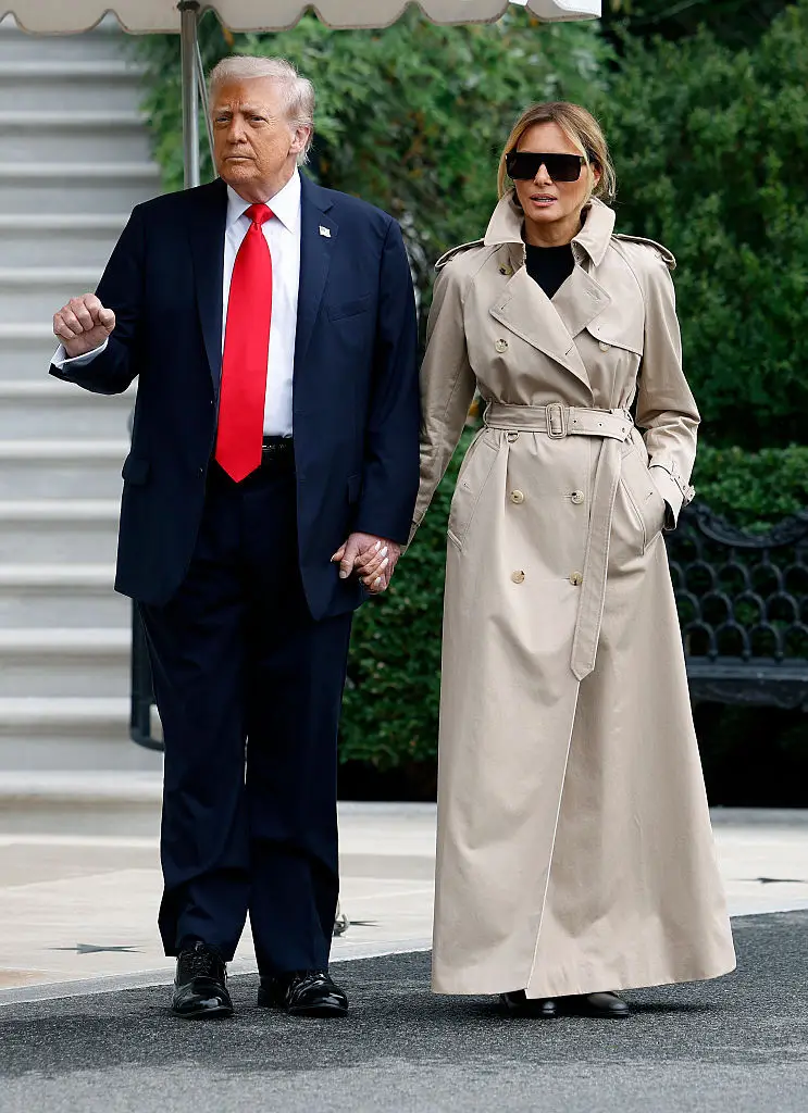 Donald and Melania Trump arrived in the UK yesterday for their second state visit (Kevin Dietsch/Getty Images)