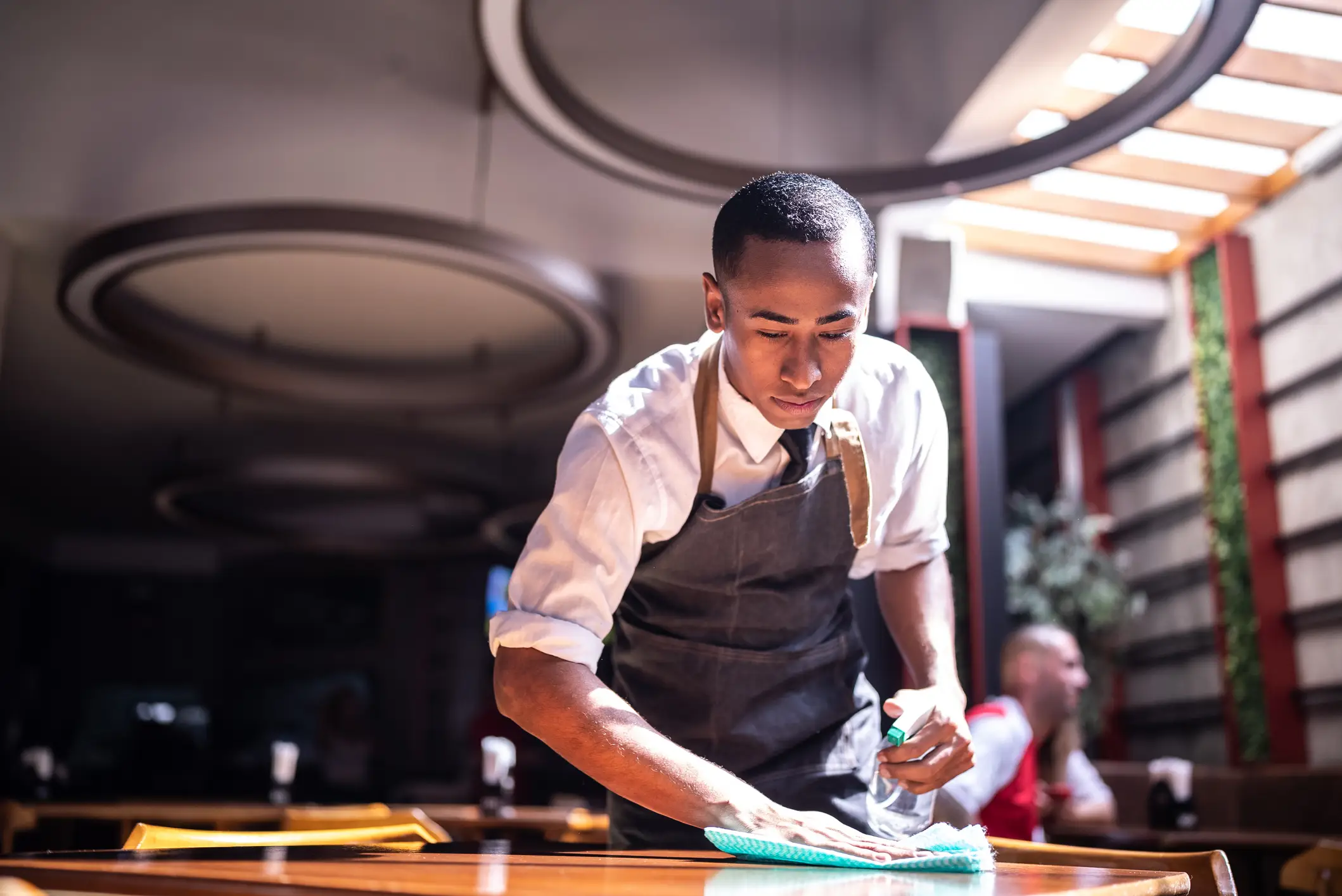Working in hospitality is tough, especially for those in the US who rely on their tips to get by (Getty Stock Image)