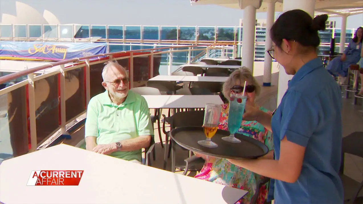 The couple spend an hour each morning working up an appetite by playing table tennis.