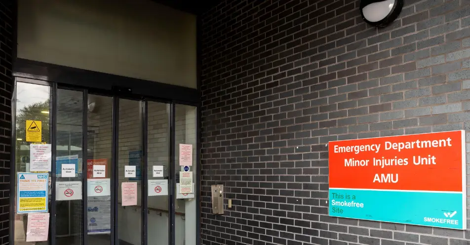 Lucy had to take her daughter to the minor injuries unit.