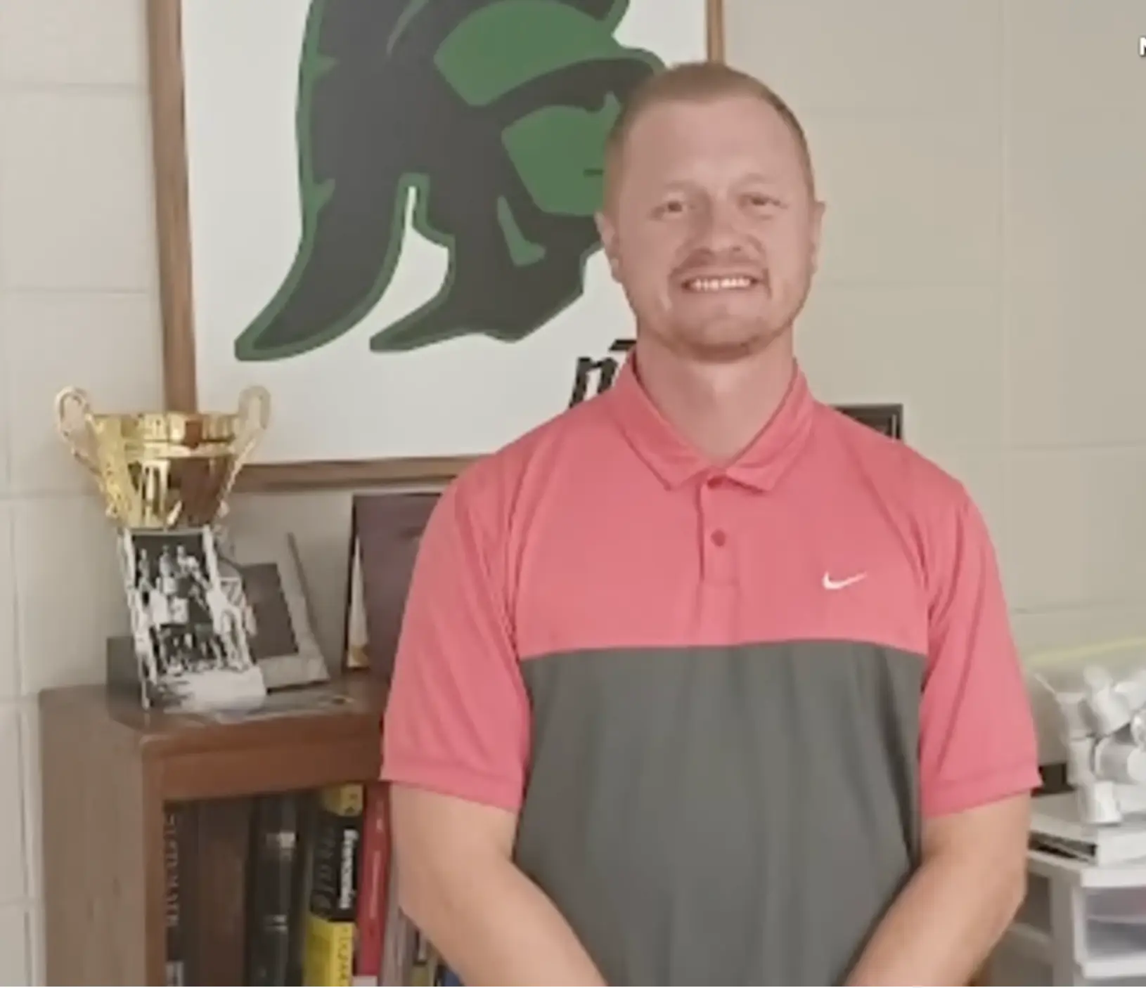 Jason Hughes, 40, died after a prank by a group of students took a tragic turn (CBS Evening News)