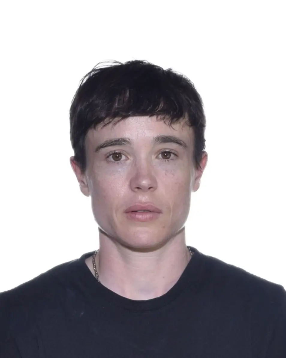 Elliot Page has shared a new passport photo with fans.