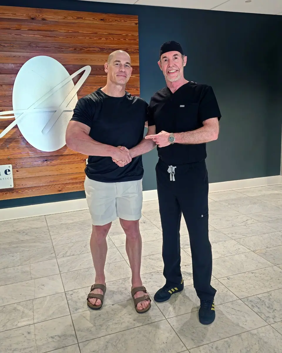 John Cena shared an update on his hair restoration journey with fans (X/@johncena)