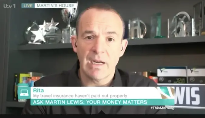 Martin Lewis shared some advice for holiday goers.