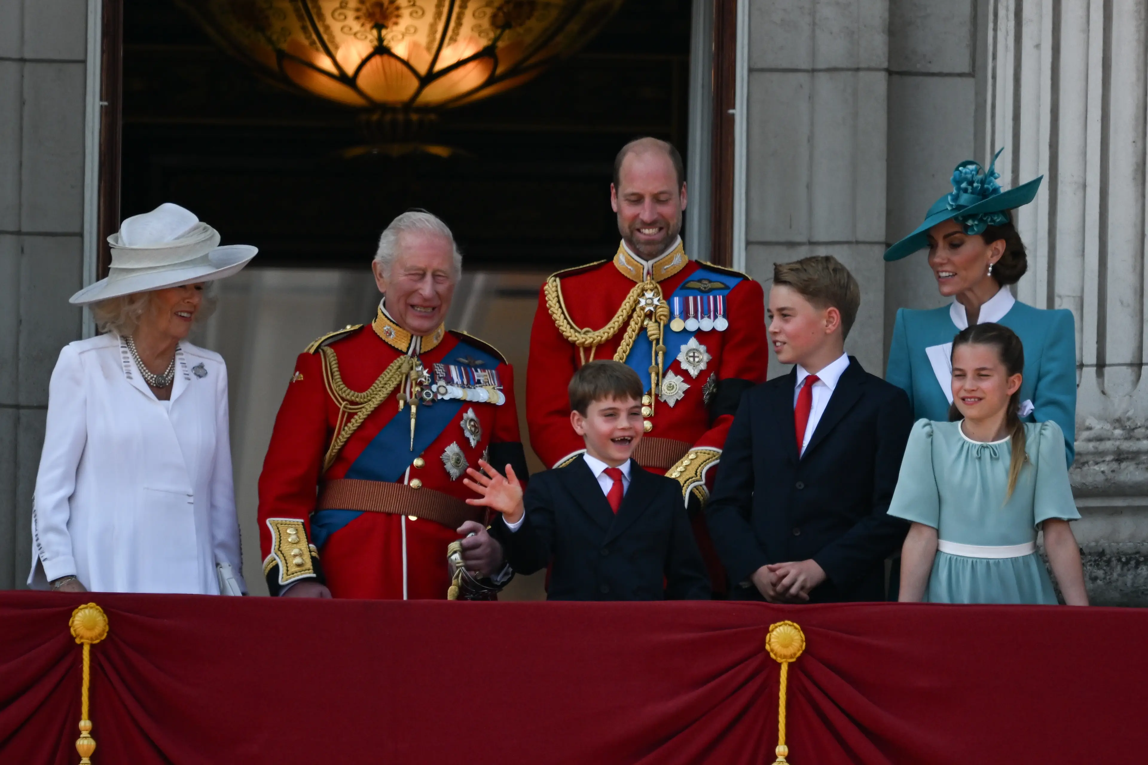 The celebration is also designated as the King's official birthday (Rasid Necati Aslim/Anadolu via Getty Images)