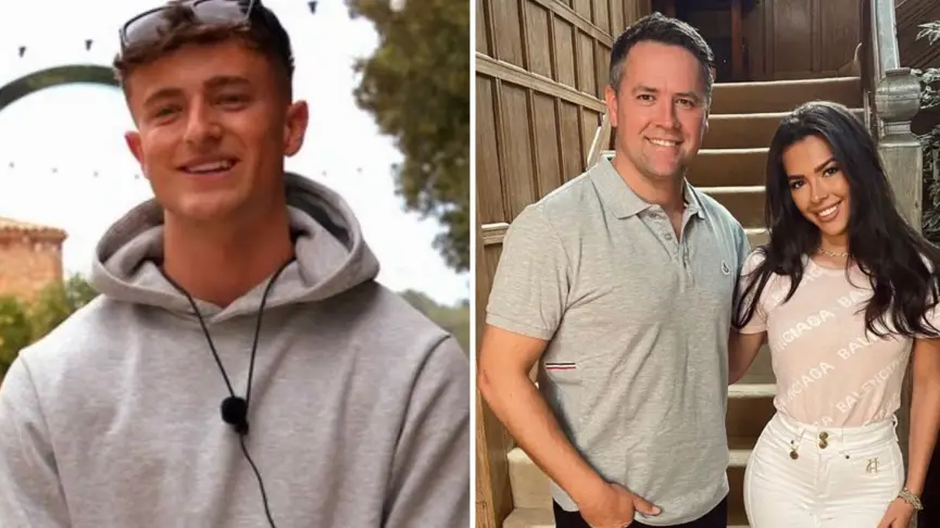 Love Island's Liam Reacts As He Finds Out About Gemma's Dad For The First Time