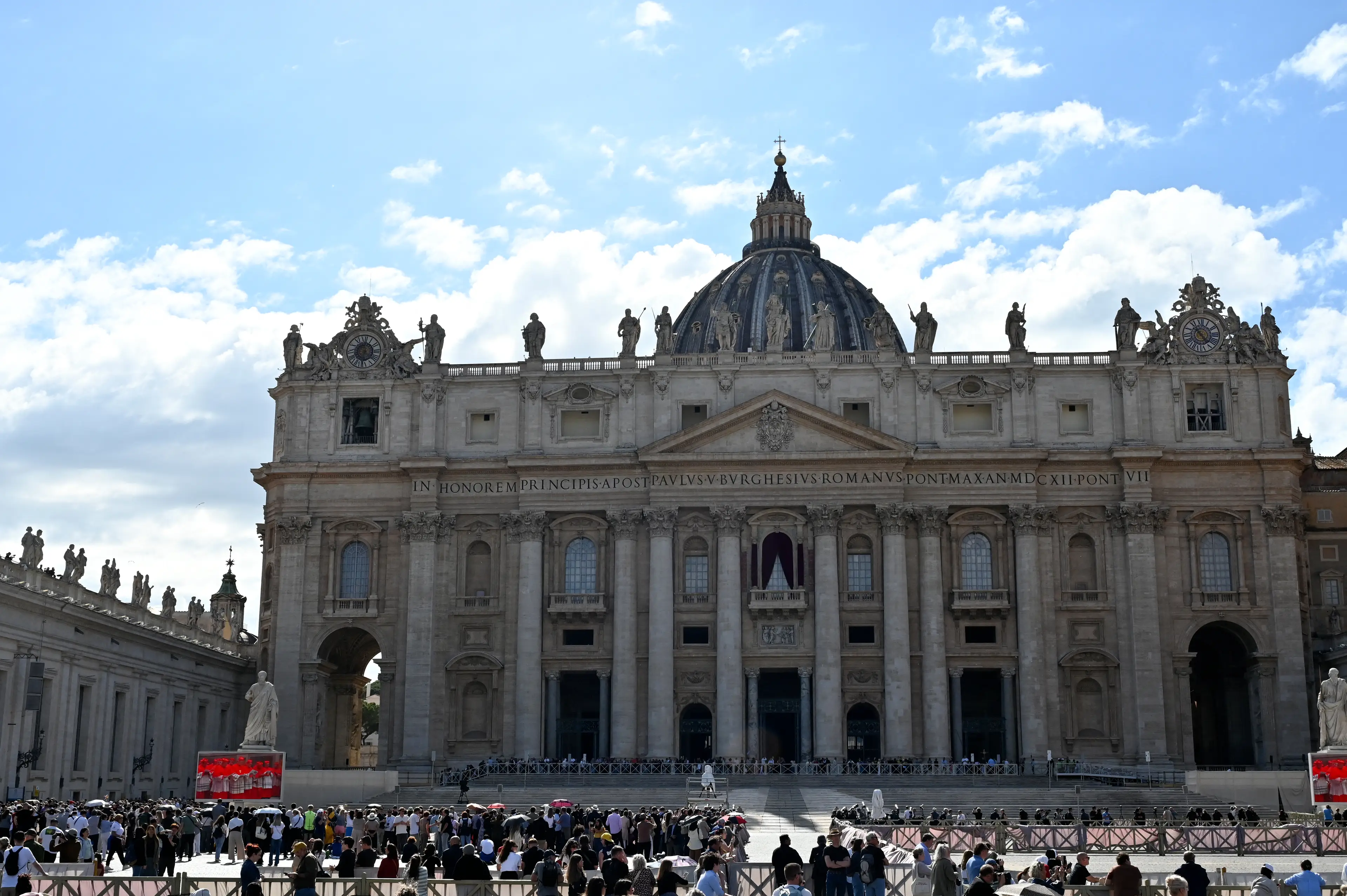 The new pope received a two-thirds majority (ANDREAS SOLARO/AFP via Getty Images)
