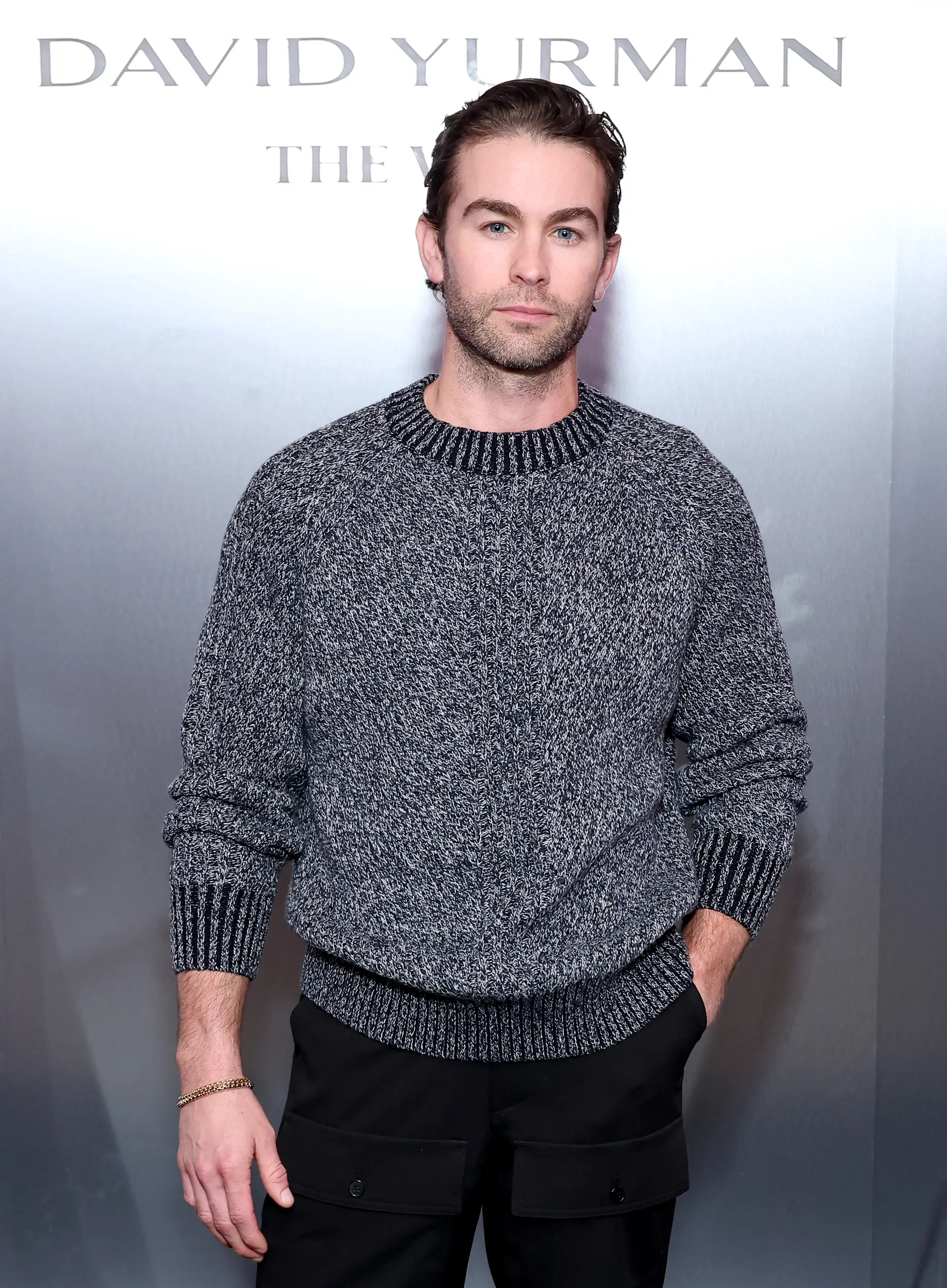 Chace Crawford was asked to spill the tea on Gossip Girl romances (Leon Bennett/Getty Images for MBJx DAVID YURMAN)