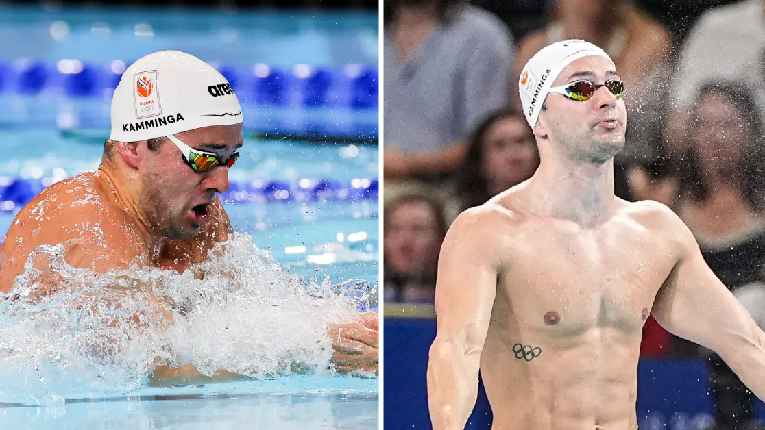 Olympic swimmer’s trunks leave viewers in disbelief over unfortunate optical illusion