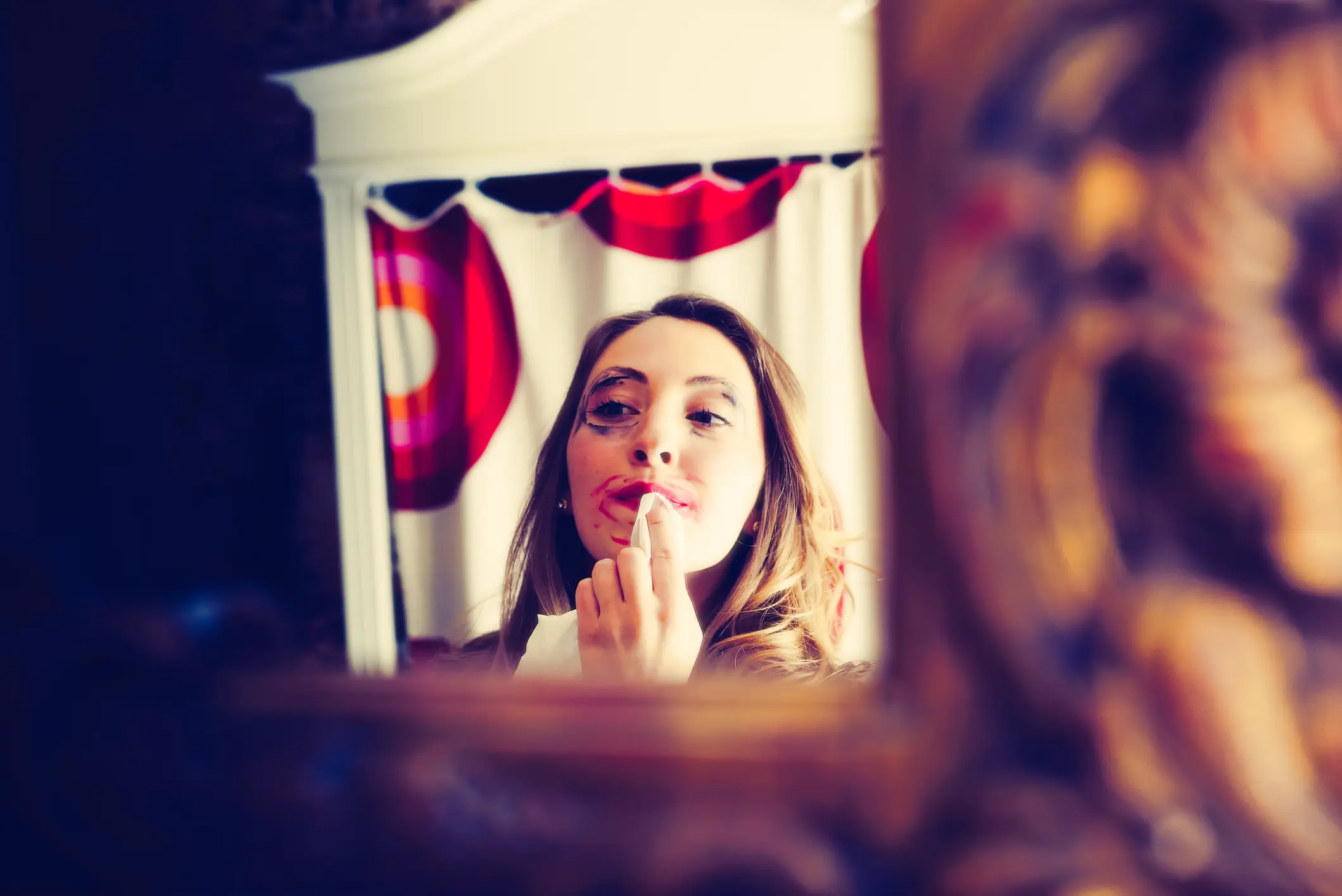 Wearing a trusty base and double cleansing your face afterwards is key (Getty Stock Image)