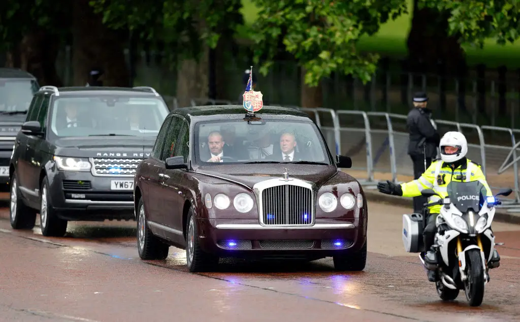 Police convoys are often used to escort Royal Family members from place to place (Max Mumby/Indigo/Getty Images)