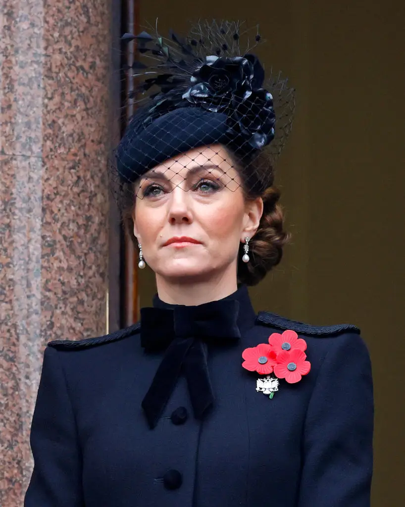 Kate Middleton attended the Cenotaph Remembrance Sunday service (Max Mumby/Indigo/Getty Images)