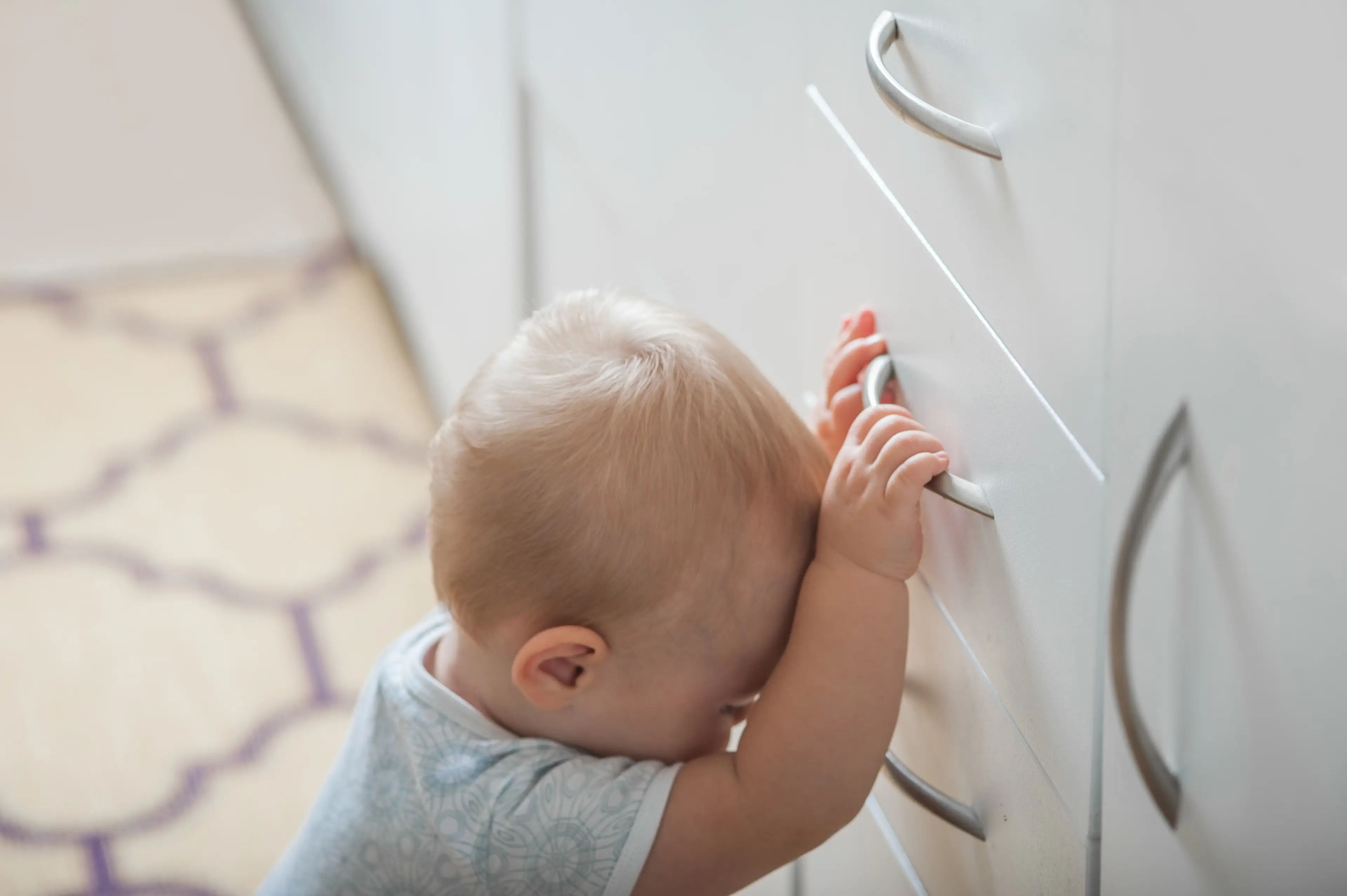 Babies often put pressure on the same part of their head (Getty Stock Images)