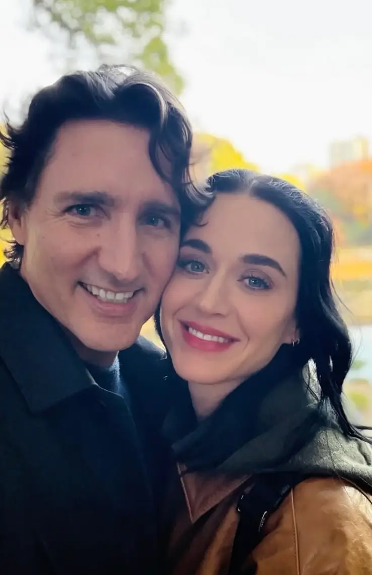 Katy included a sweet snap of her and Trudeau in her latest Instagram photo dump (Instagram/@katyperry)