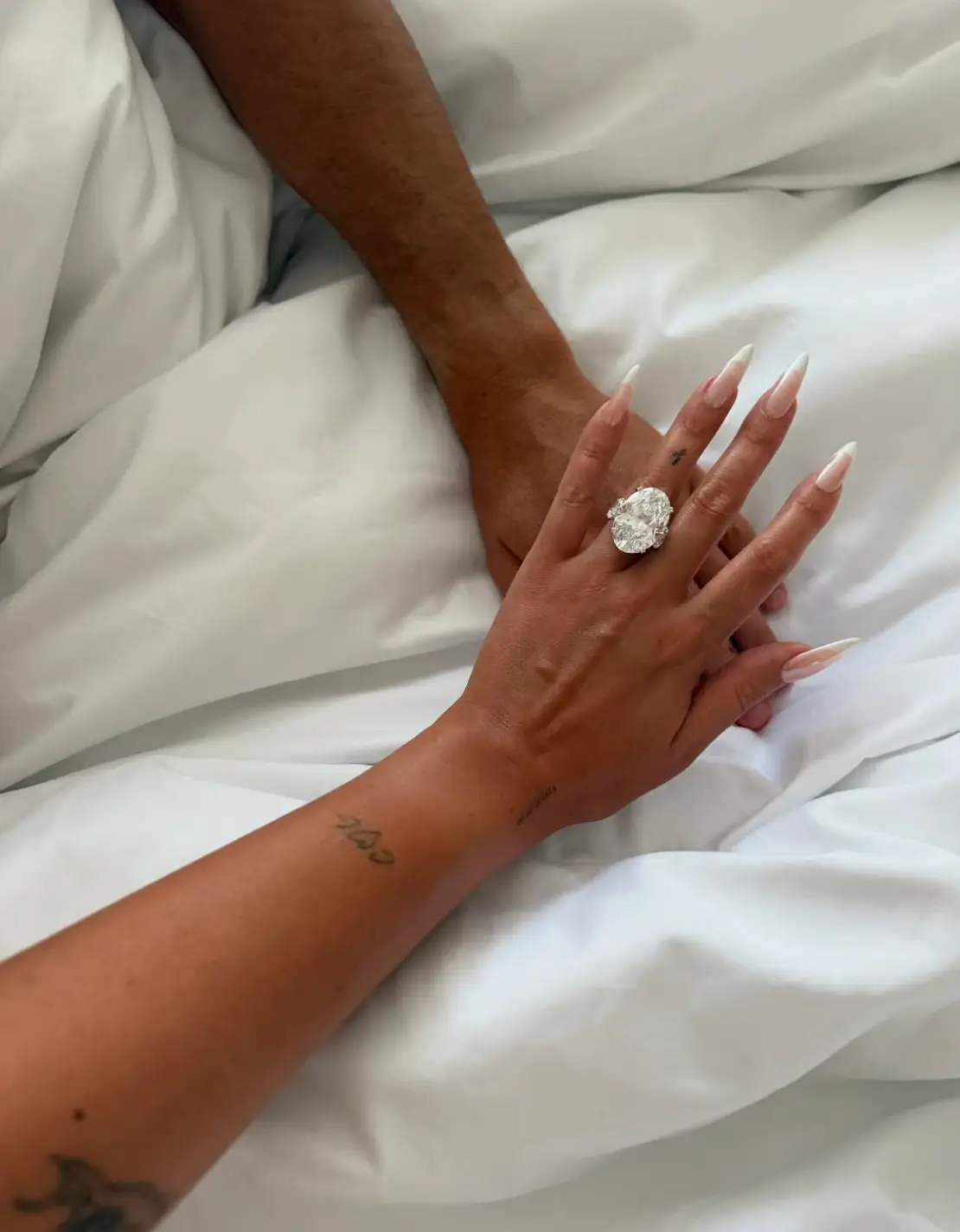 Rodríguez's' ring went viral last year (Instagram/@georginagio)