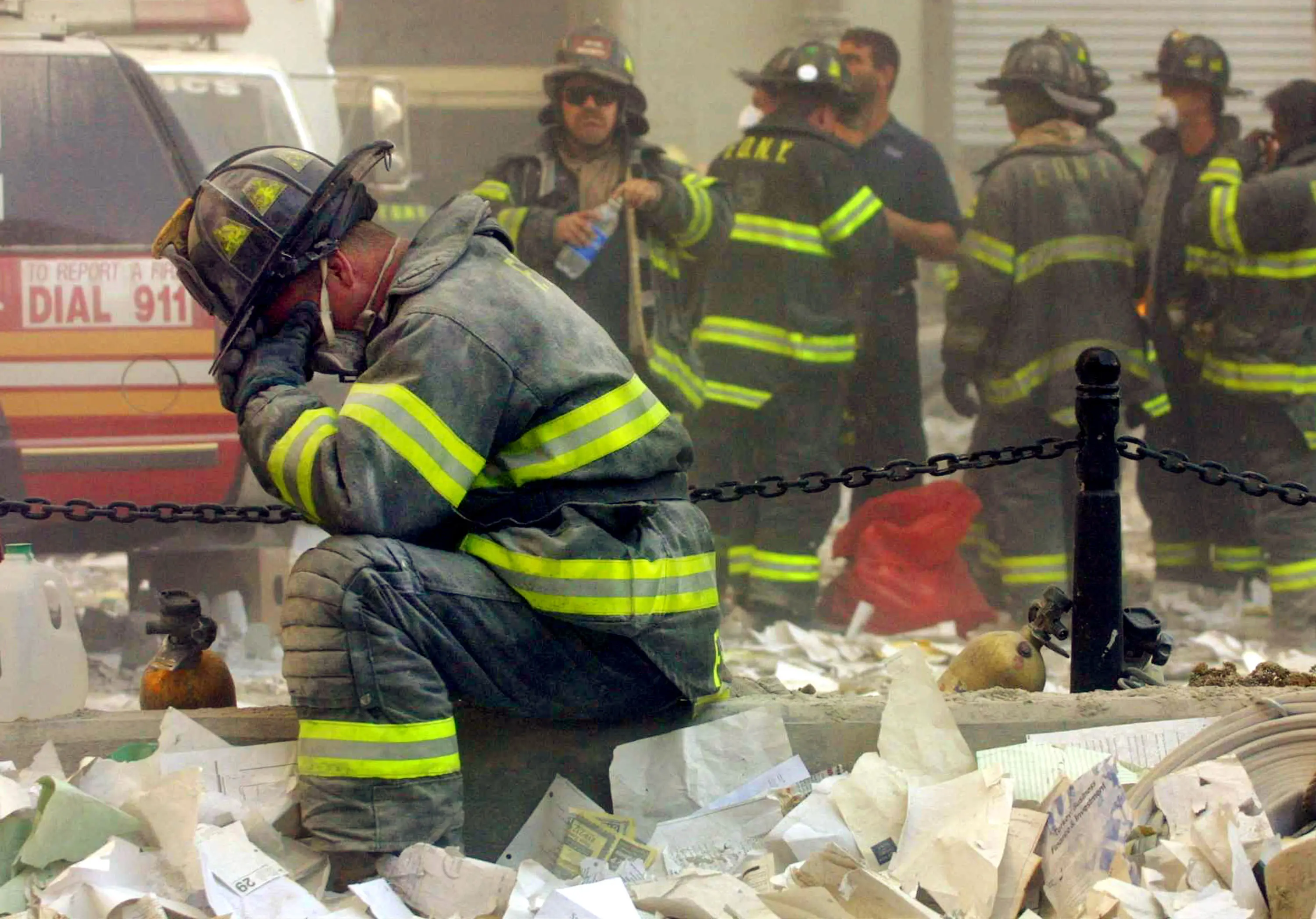 The team are striving to bring closure to those that lost loved ones (Mario Tama/Getty Images)