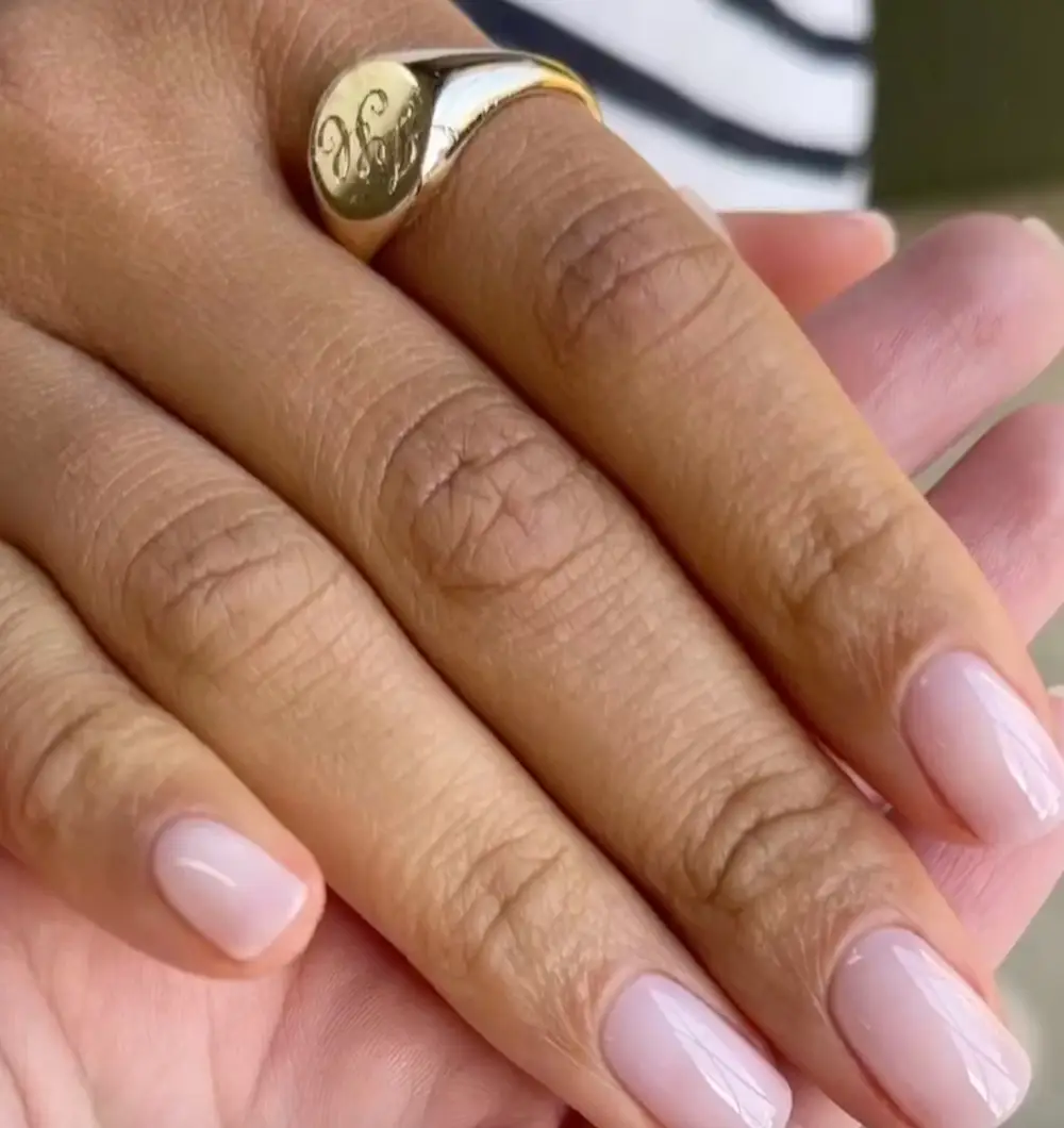 The ring features Tom Holland's initials.