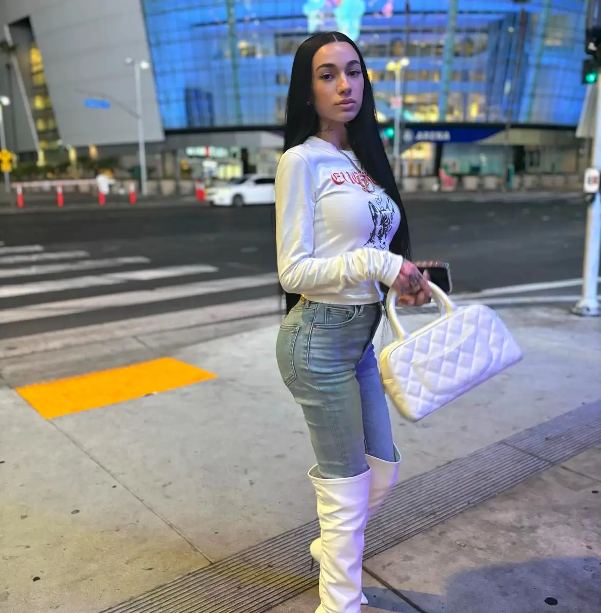 The star is also a mum-of-one (Instagram/@BhadBhabie)