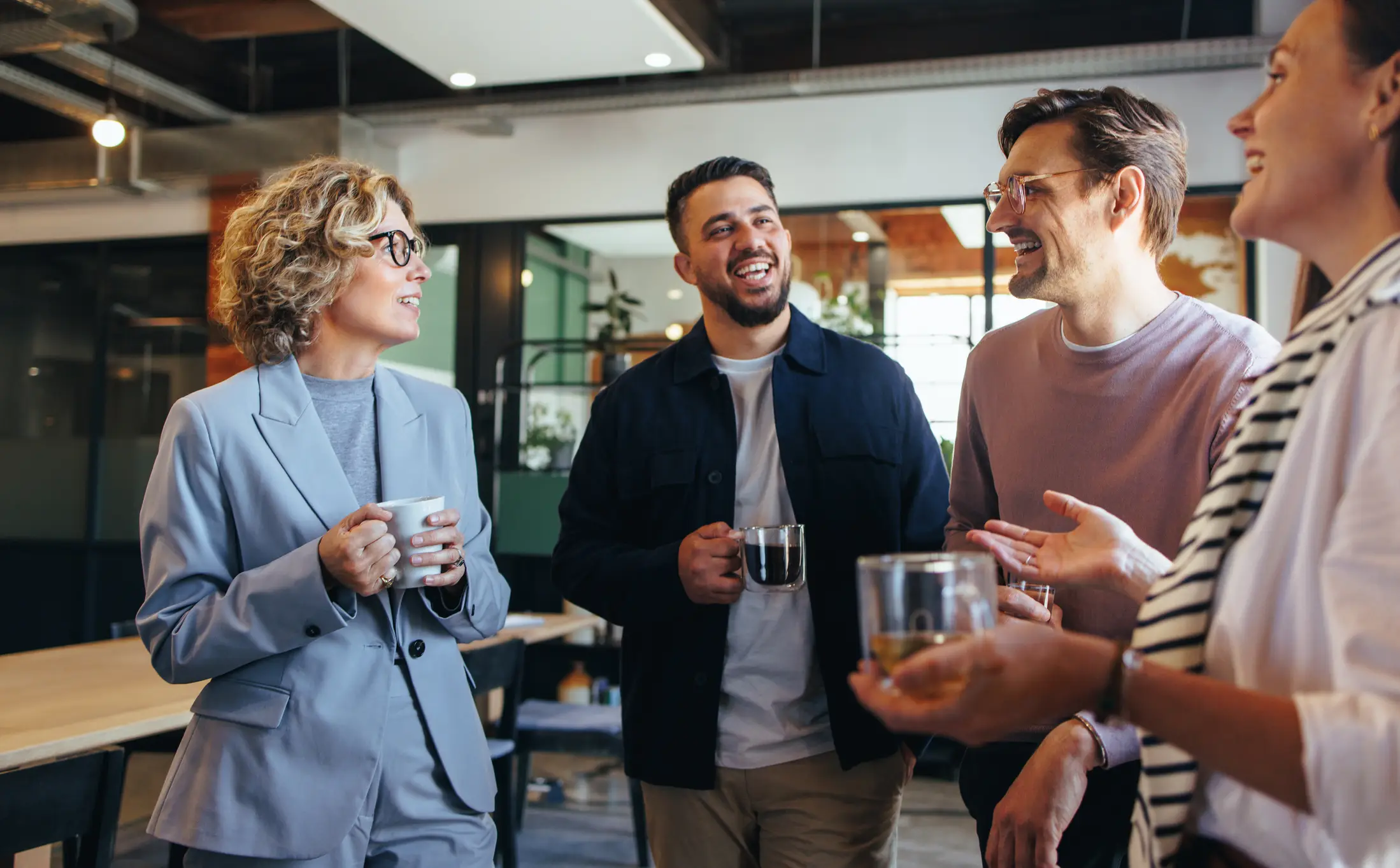 Coffee Badging is particularly common amongst younger workers (Getty Stock Image)