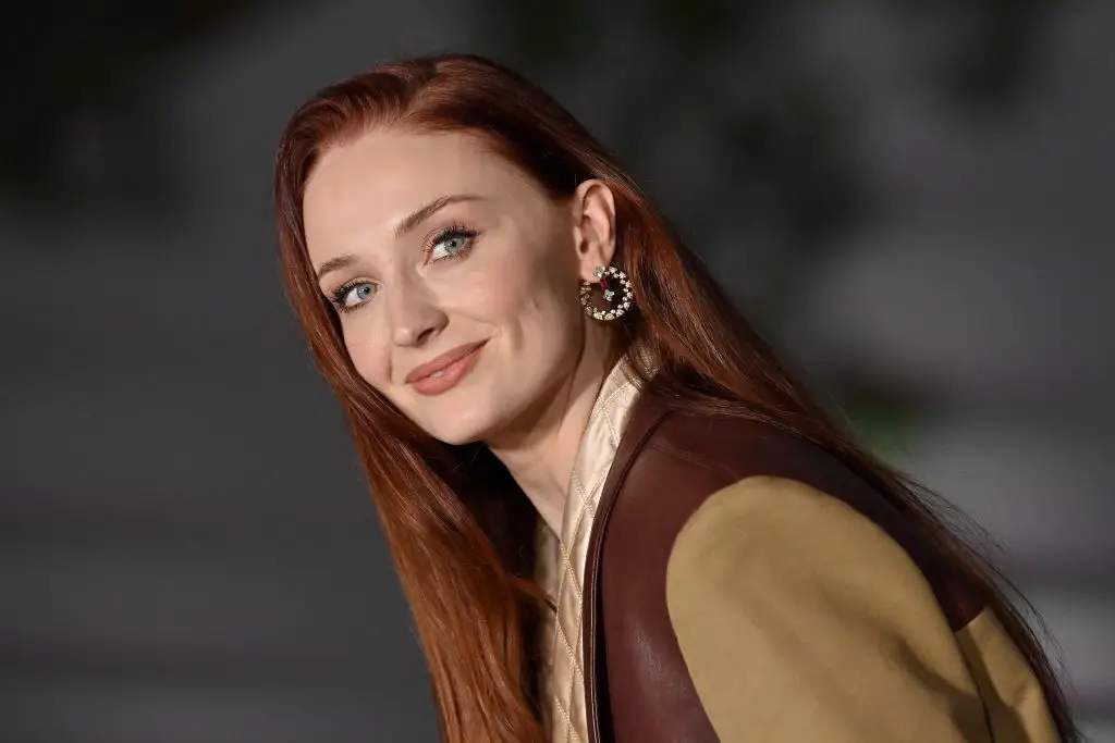 Sophie Turner is also said to have left the US over worries of gun violence and womens rights (Axelle/Bauer-Griffin/FilmMagic)