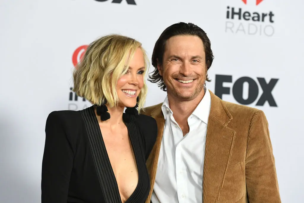 Oliver Hudson and wife Erinn Bartlett. (