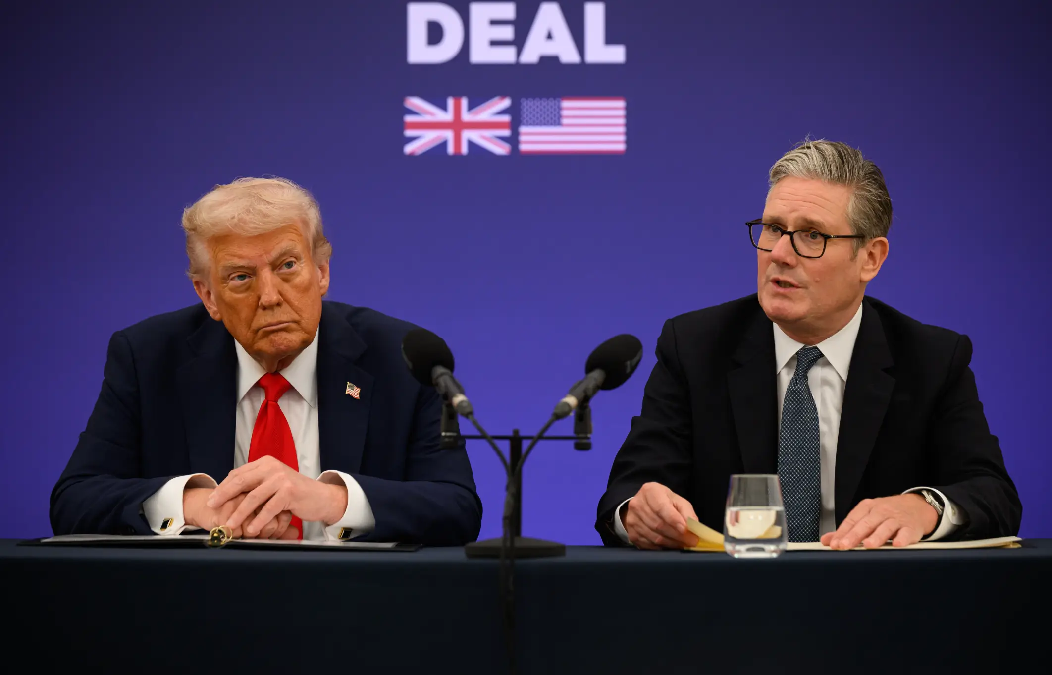 Trump previously welcomed the agreement with Mauritius as a 'monumental achievement' (Leon Neal/Getty Images)