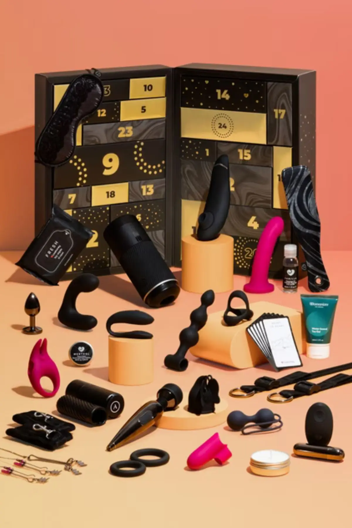 An adults-only variety pack is available to shop onsite (Amorana/Lovehoney)