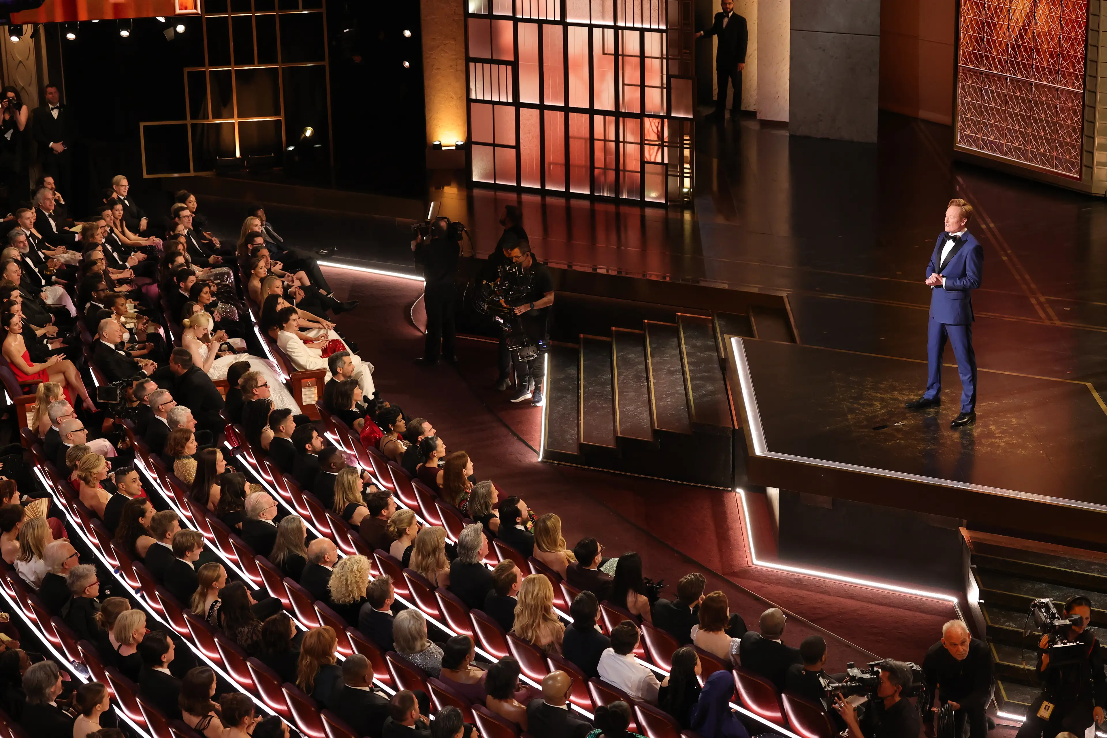 O'Brien seemed to bring up Epstein in his opening monologue (Kevin Winter/Getty Images)