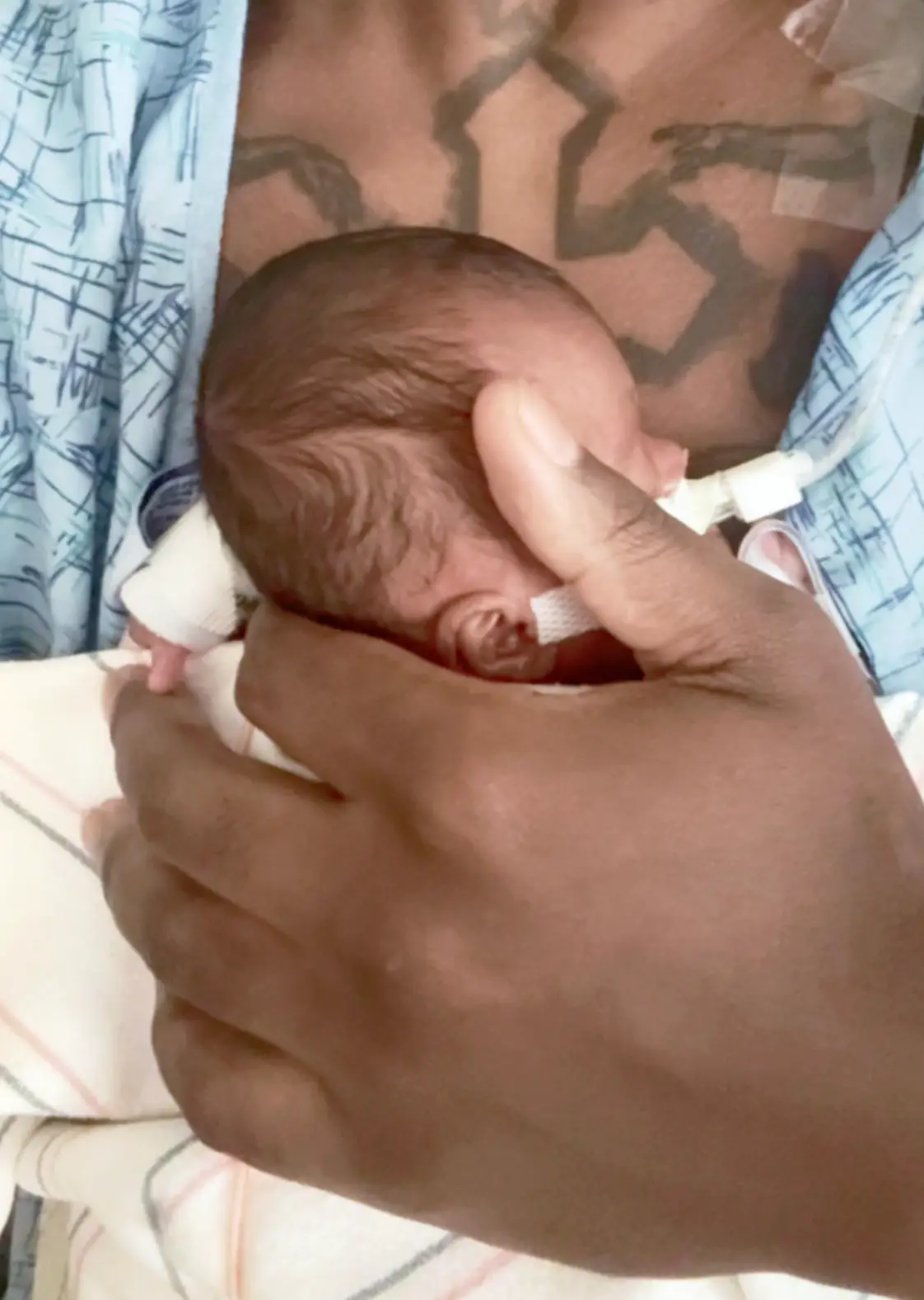 Joel has since shared a photo of his son (Facebook)