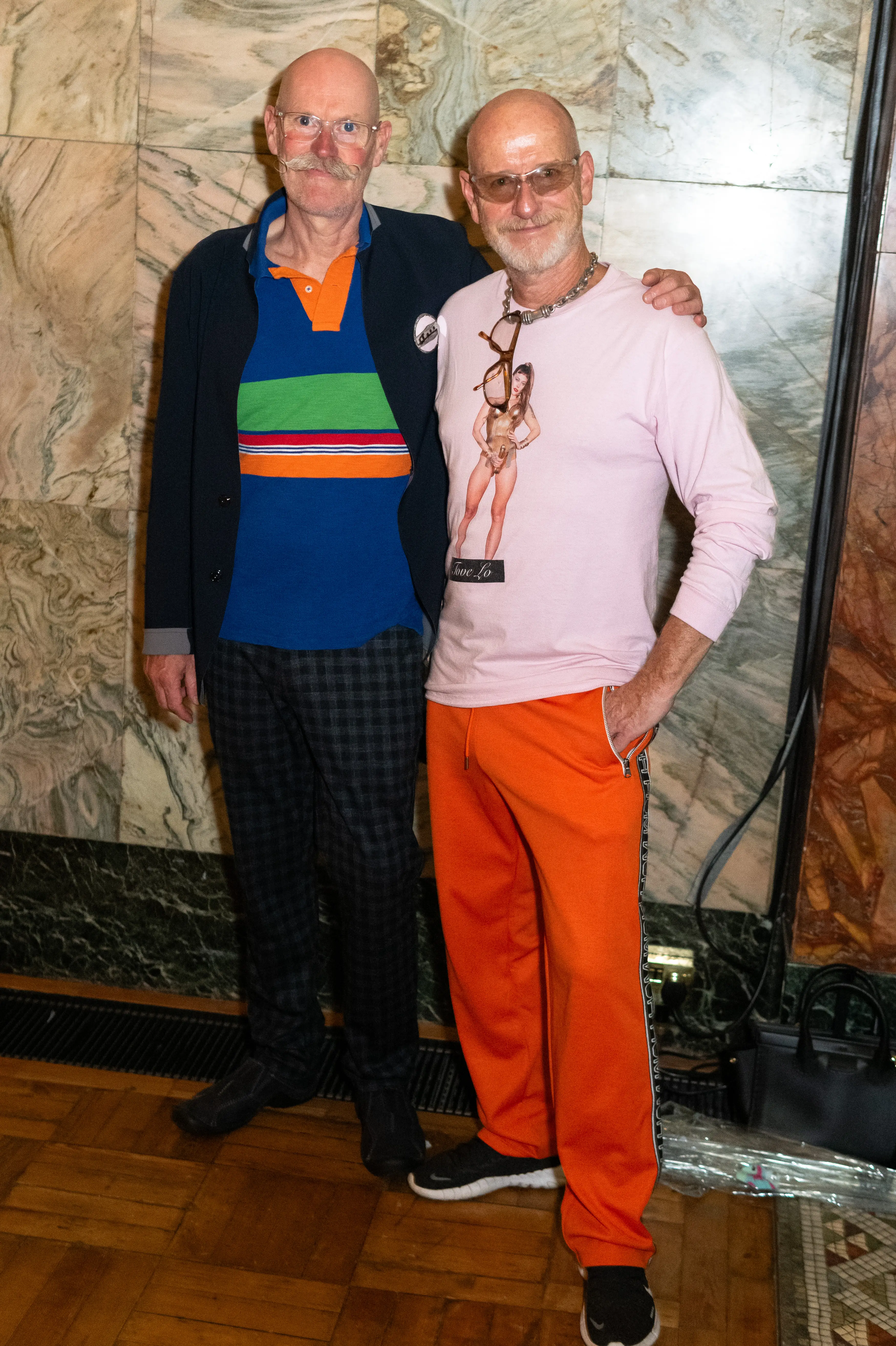 Patrick Whitaker and Keir Malem helped sculpt the look (Dave Benett/Getty Images for Charlotte Colbert)